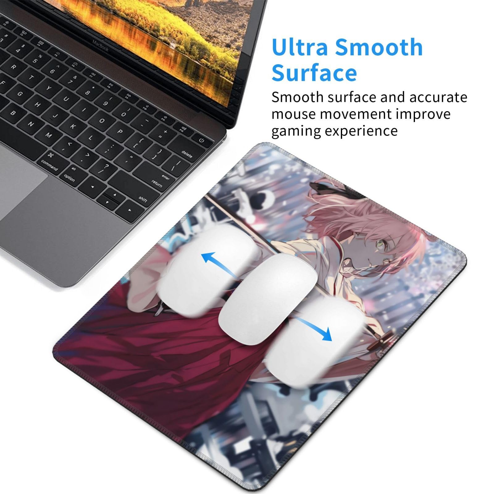 Amazon.co.jp: マウスパッド Fate Fgo 沖田総司 小型 低反発 人間工学