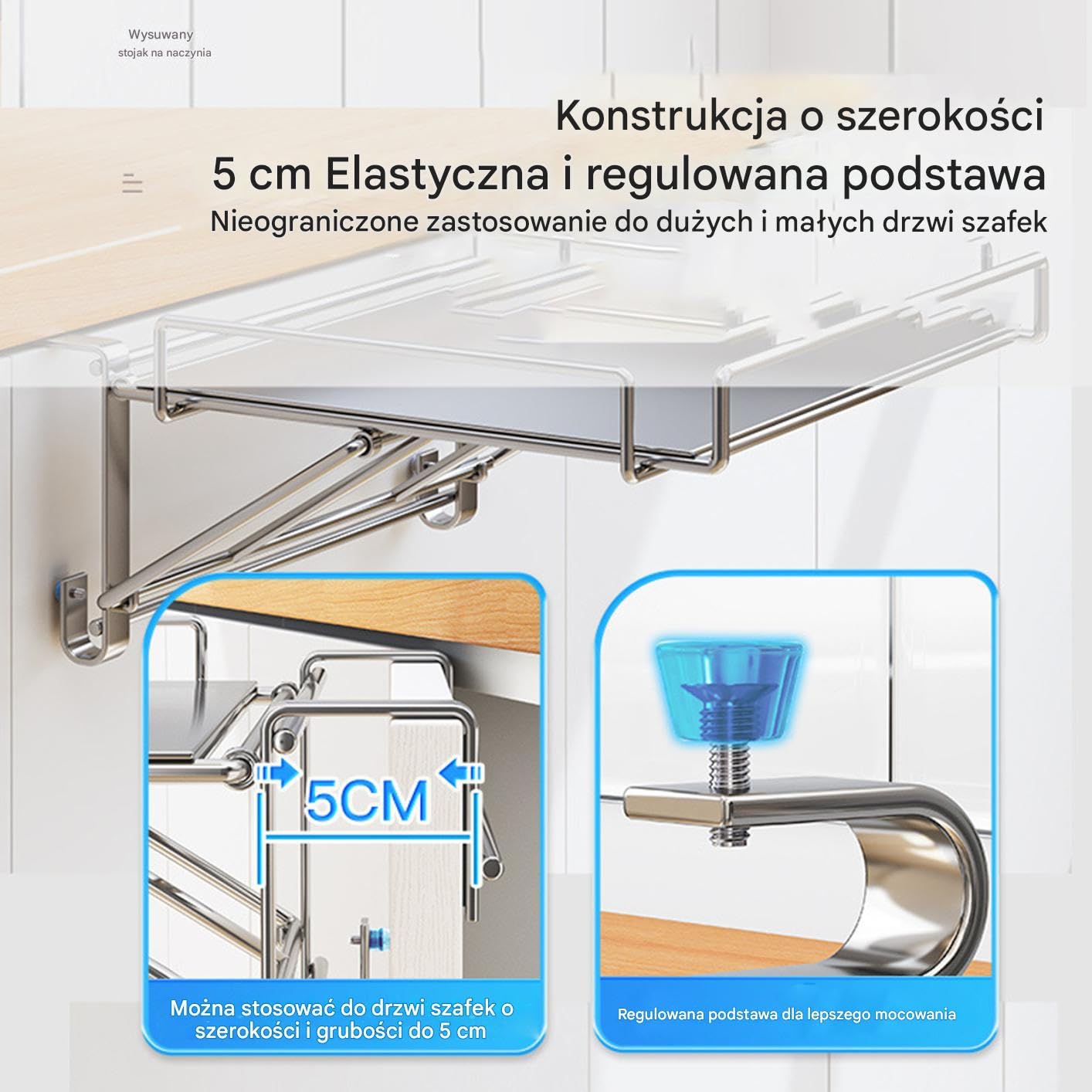 Organizator Do Drzwi Szafki Składany System Organizacyjny