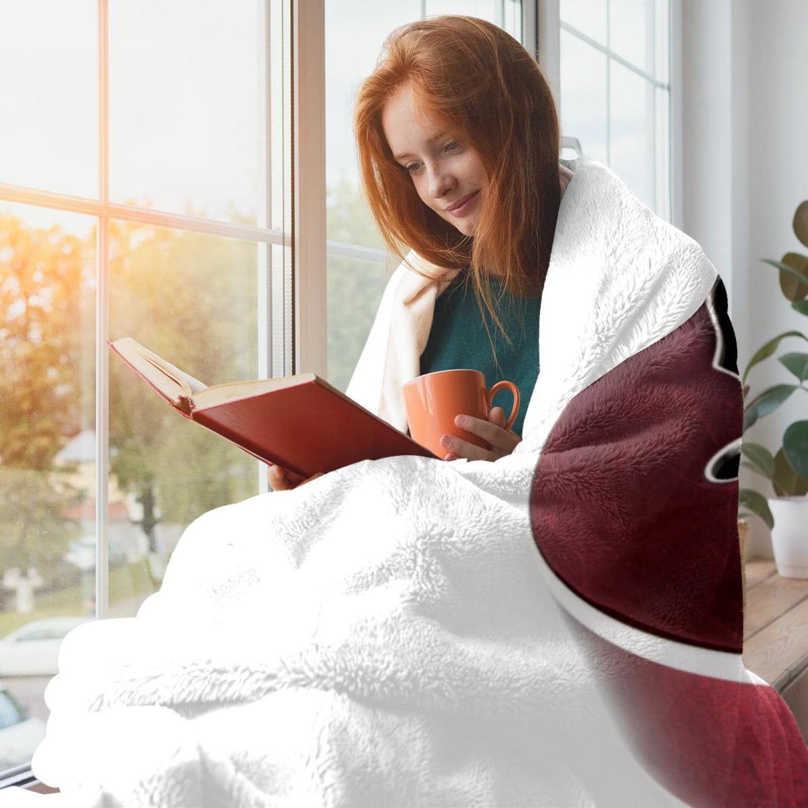 Coperta in pile per strumenti musicali per divano, divano o letto