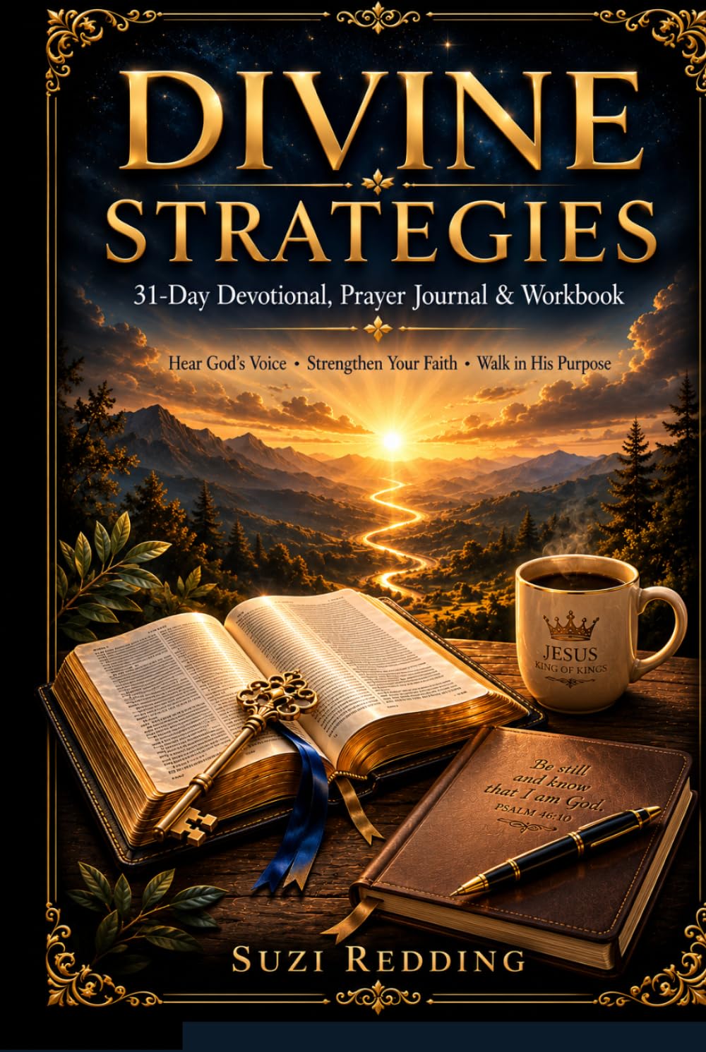 Divine Strategies: 31-Day Devotional, Prayer Journal & Workbook