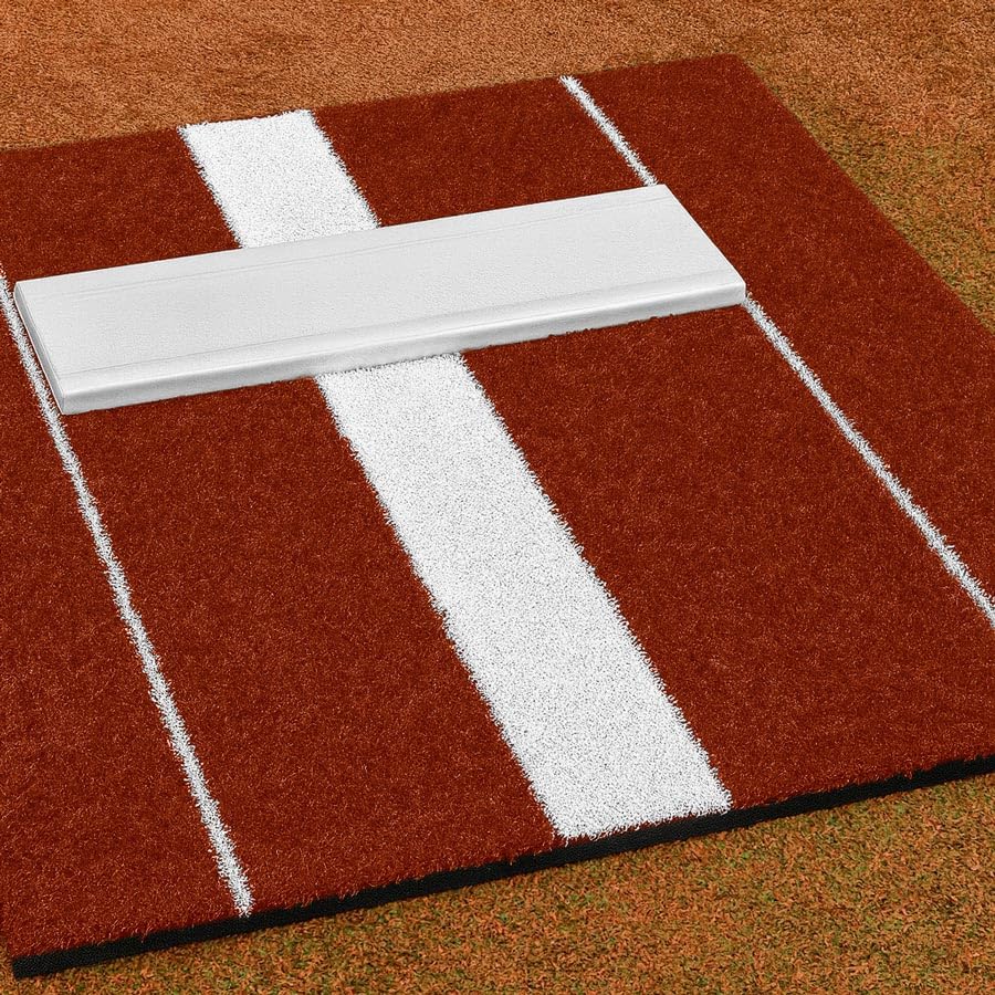 Tapis de lancer de softball portable pour vos entraînements quotidiens dans le jardin