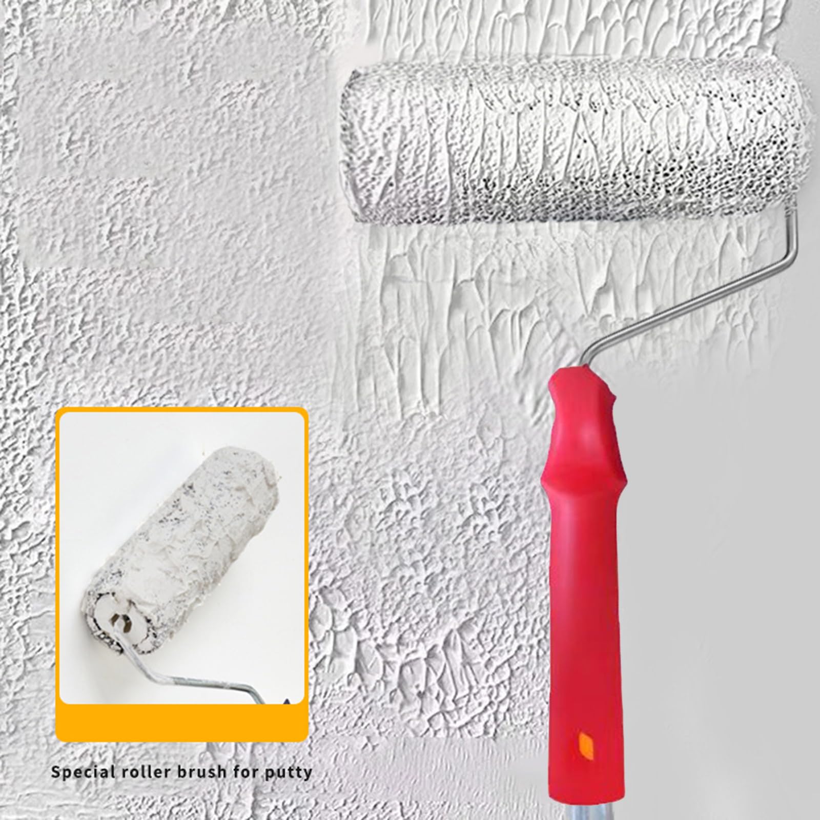 Wall Brush Putty Roller Texture Pattern Roller Brush Compound Roller For Smooth Plastering Construction Tool - Image 3