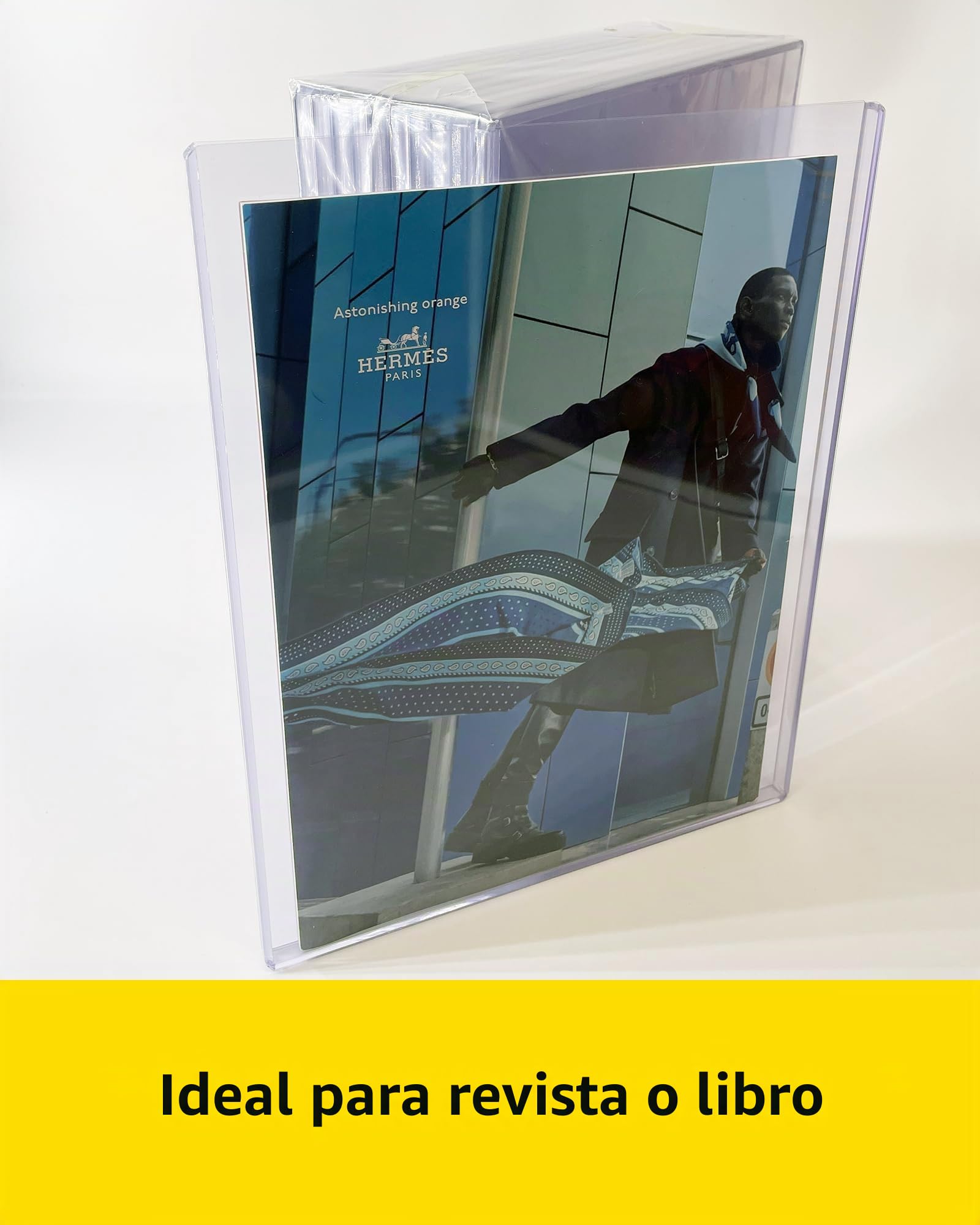 Magazine Toploaders - Fundas de plástico de 7 mm de grosor, 9 x 11.5 pulgadas, protectores de revistas para coleccionistas, paquete de 10 (HMTL90115-10)