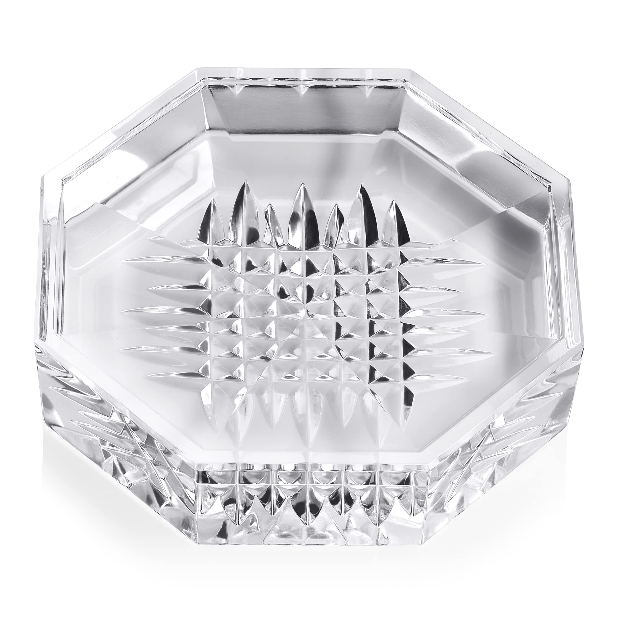 WaterfordLismore Diamond Decorative Tray, 4", Clear