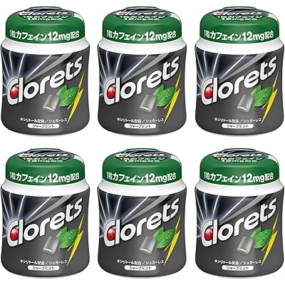 モンデリーズ クロレッツ クロレッツXPシャープミントボトル 140g ×6個