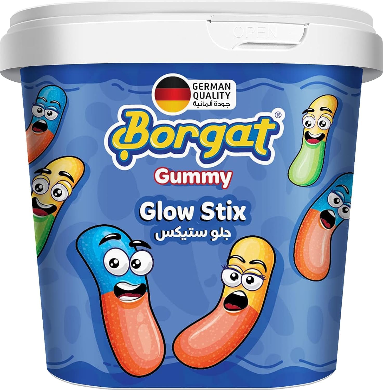 GUMMY GLOW STICKS TUBS 160G