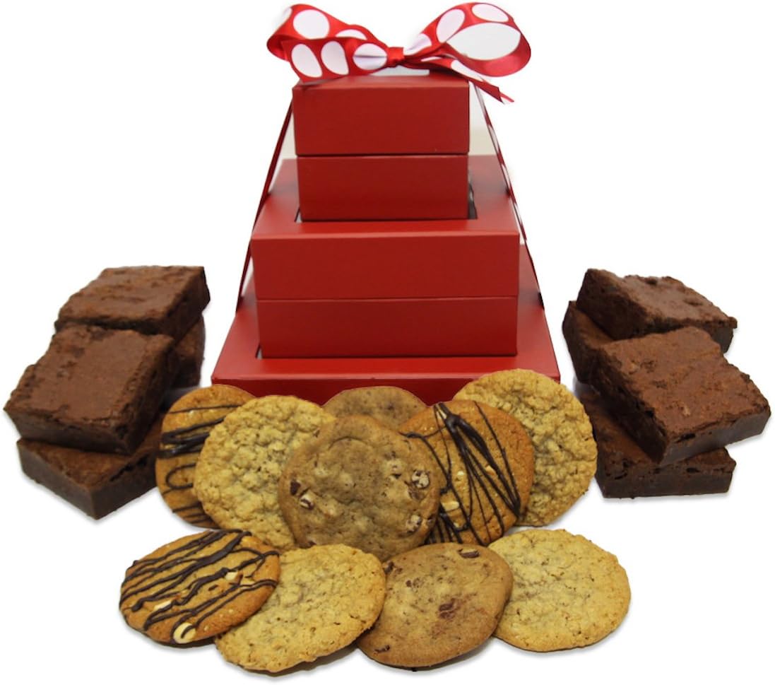 Triolo's Bakery Cookie and Brownie Gift Tower