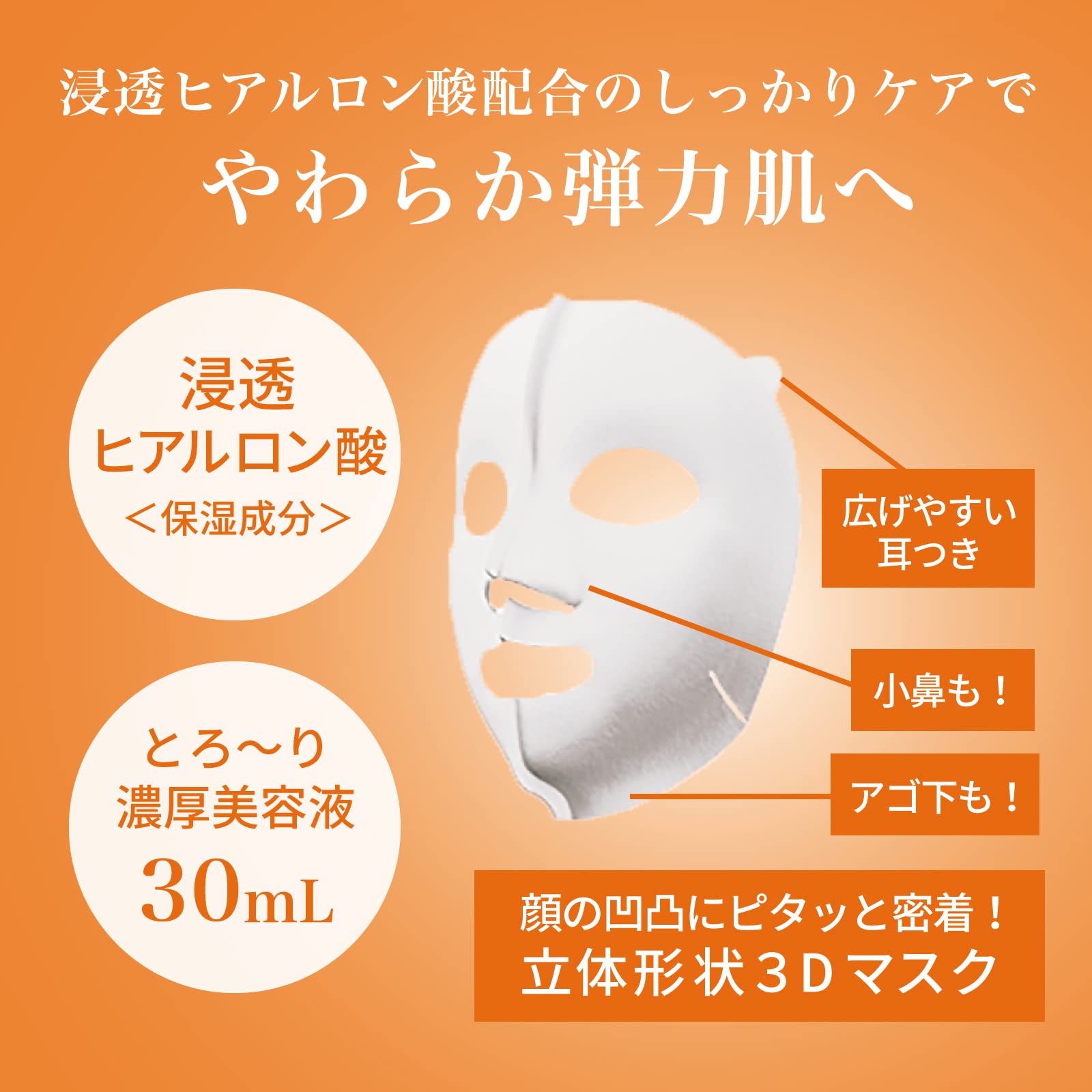 48個セット】 肌美精 超浸透3Dマスク 超もっちり4枚入