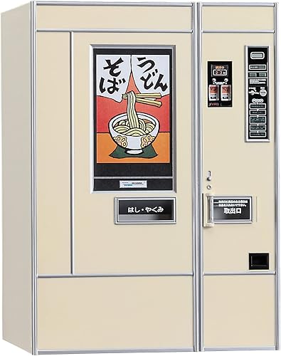 Hasegawa FA12 Figura 112 Serie de accesorios Máquina expendedora retro (Udon  Soba), modelo de plástico