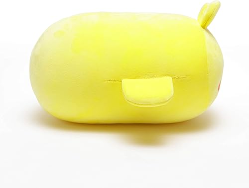 Miniatura 6 de Anirollz - Juego de 2 almohadas de peluche de felpa, Pollito en hamburguesa para regalar