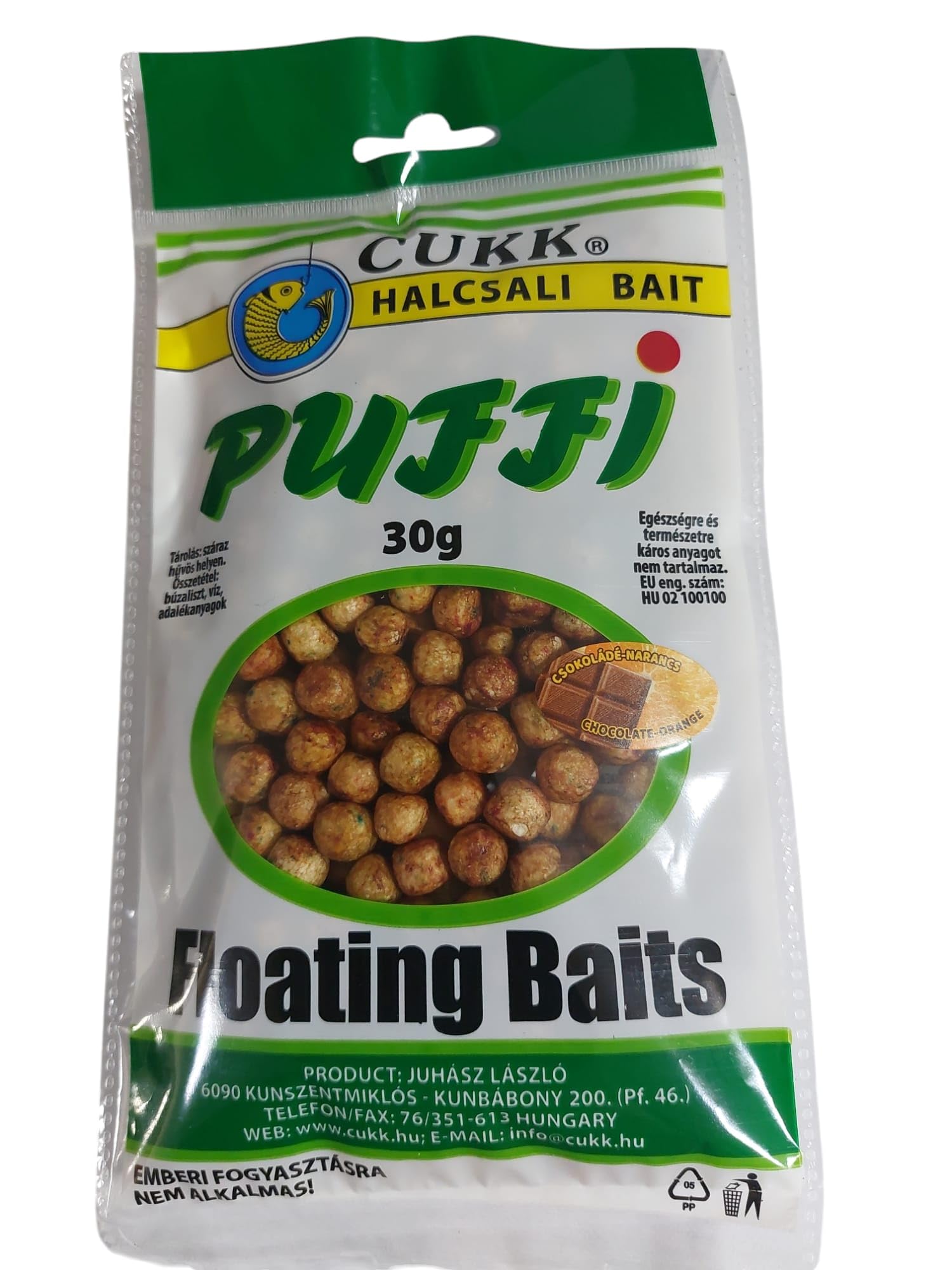 Generisch CUKK Karpfen Köder PUFFI Floating Baits Fisch Teig Karpfenfutter Boilies Pop Up (Chocolatte 10mm)