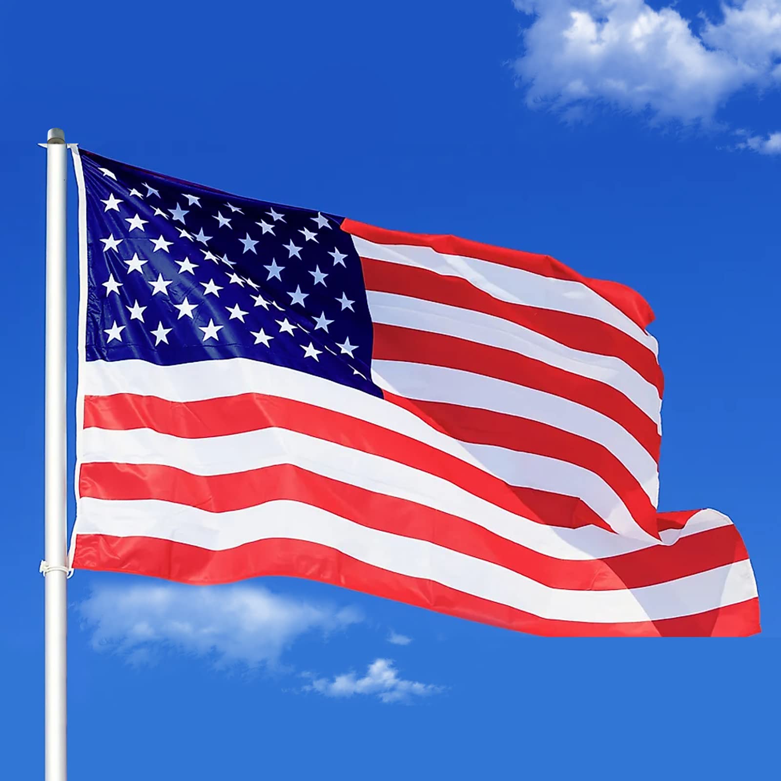 Amerikanische Flagge Mit Mexikanischen Wurzeln, 90x150 Cm, Polyester, 2 Messingösen - Für Garten, Hof & Balkon