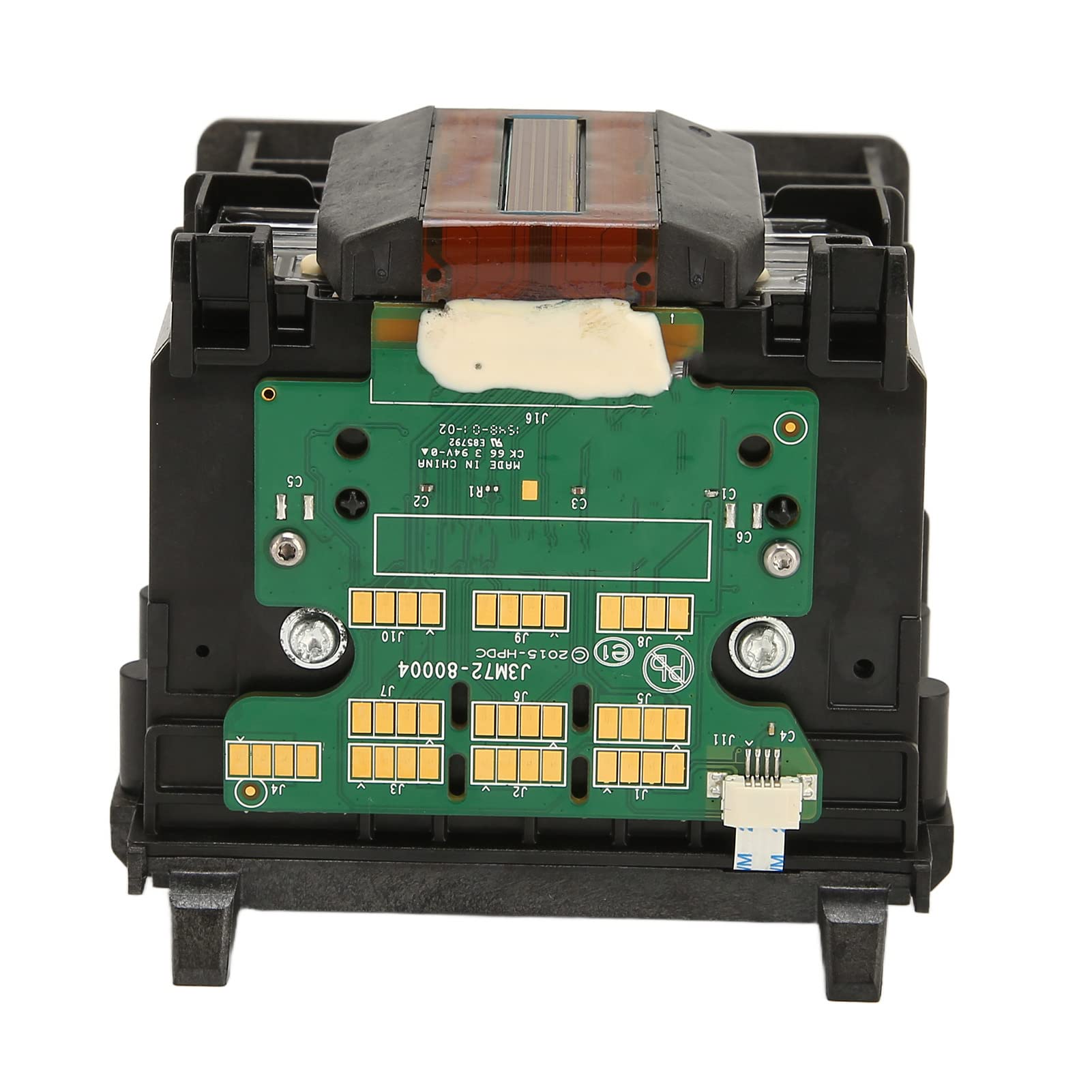 Cuifati Cabezal de Impresión de Tinta de Repuesto para HP Officejet Pro 8710 8715 8720 8725 8730, Accesorios de Impresora ABS Negro para Impresoras HP, Plug and Play