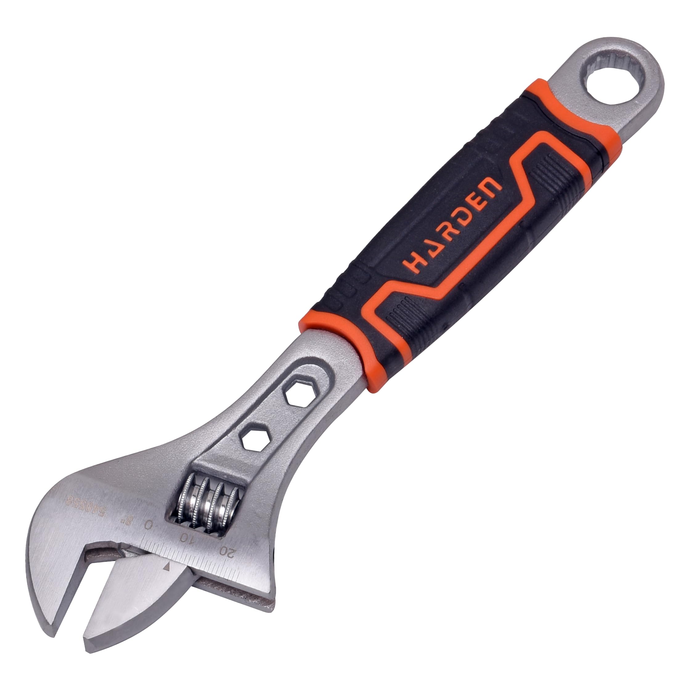 Harden 8" Professional Adjustable C Shaped Wrench Carbon Steel, Laser Engraved Scale, Offset Ring Spanner at End - 540558 (B07WHH8T9H) Amazon Price History, Amazon Price Tracker