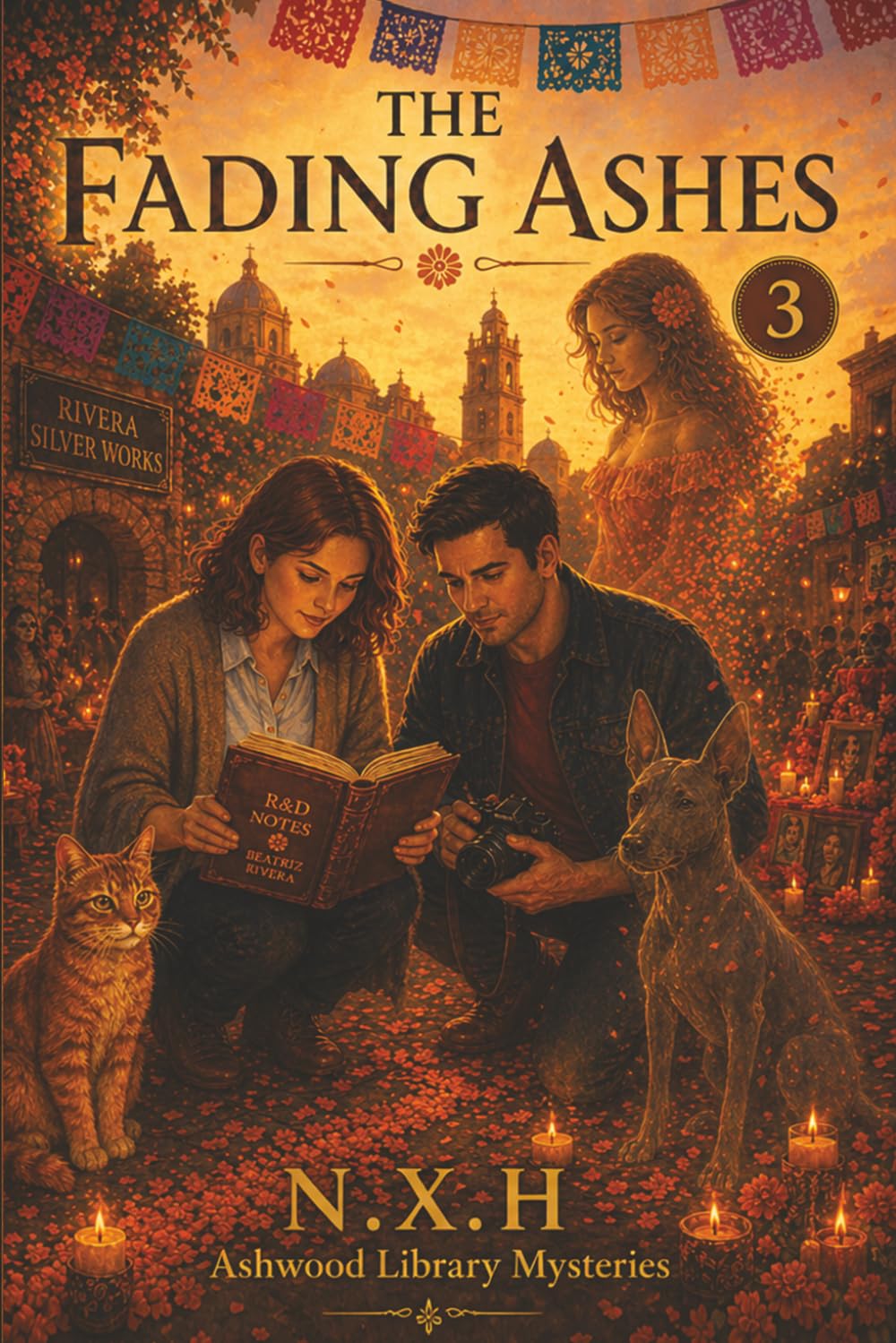 The Fading Ashes: Ashwood Library Mysteries (Book 3)
