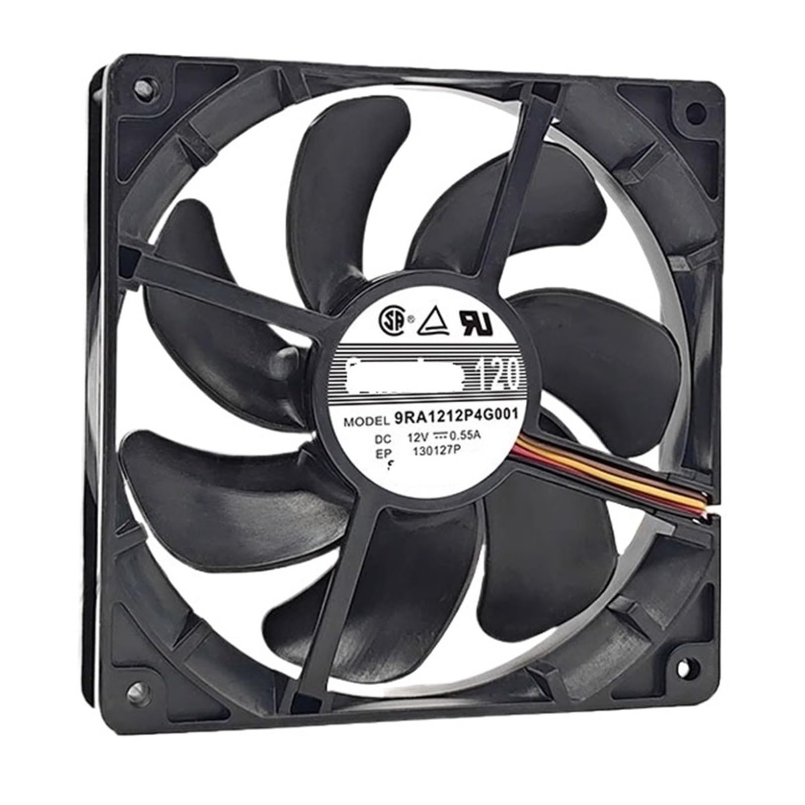 YMUGUEGH 9RA1212P4G001 12025 12V 0.55A DC Cooling Fan