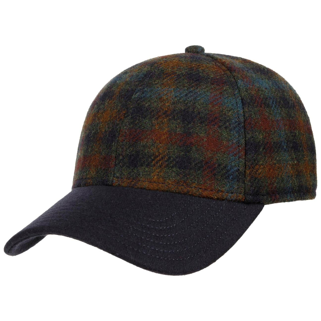 Stetson Haworth Gorra de Beisbol Six Panel Lana Virgen Hombre Otono Invierno