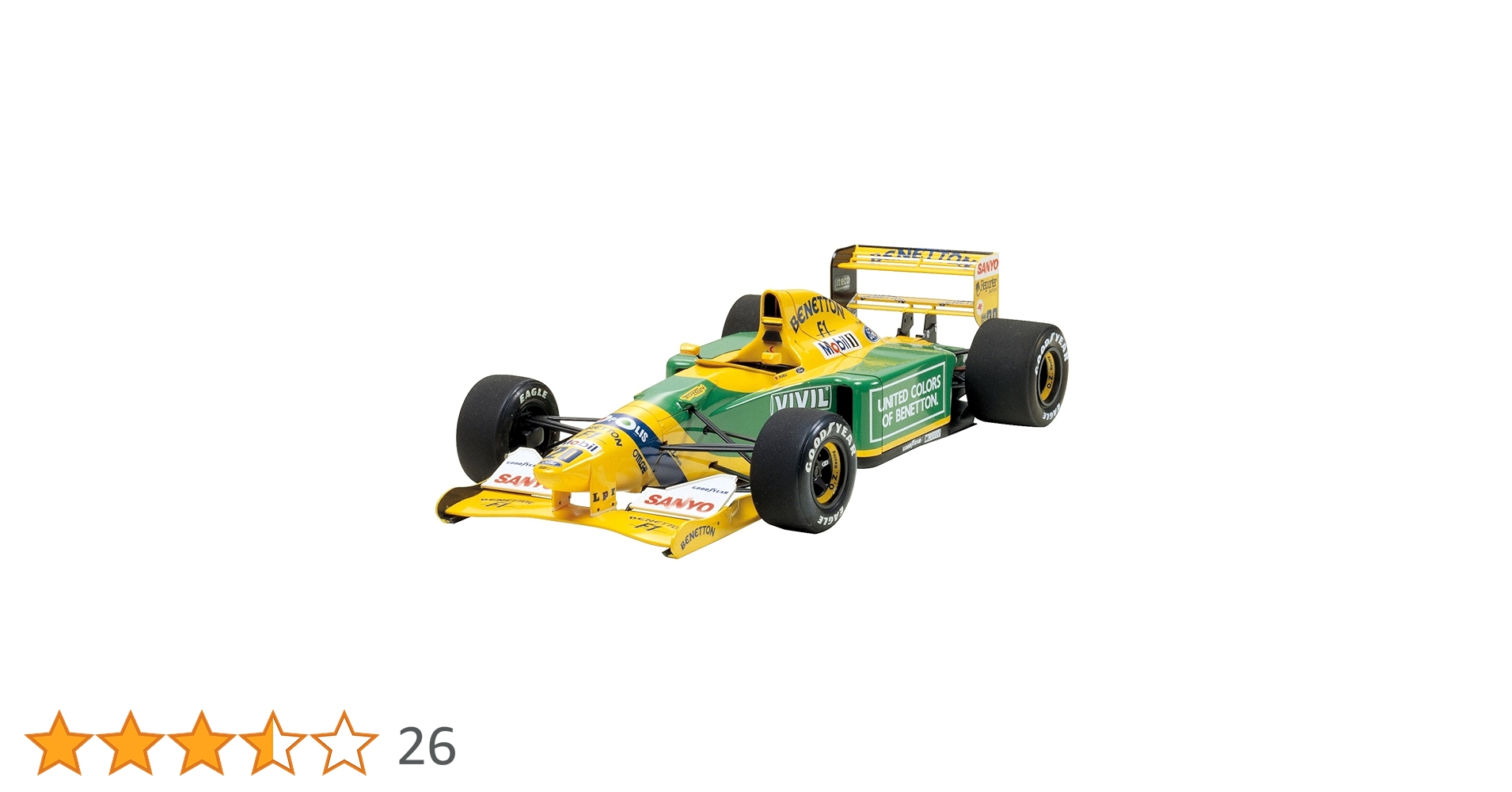 タミヤ　ベネトンB192 Benetton B192