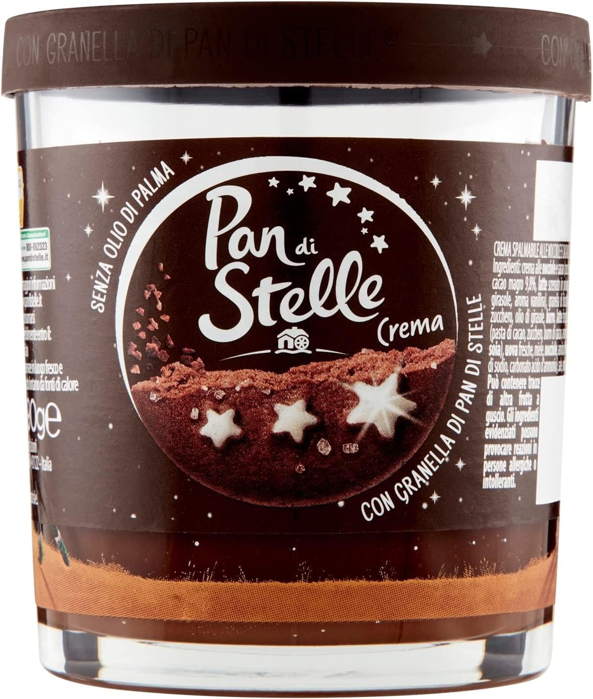 Pan Di stelle krem z ciasteczkami 190 gramów
