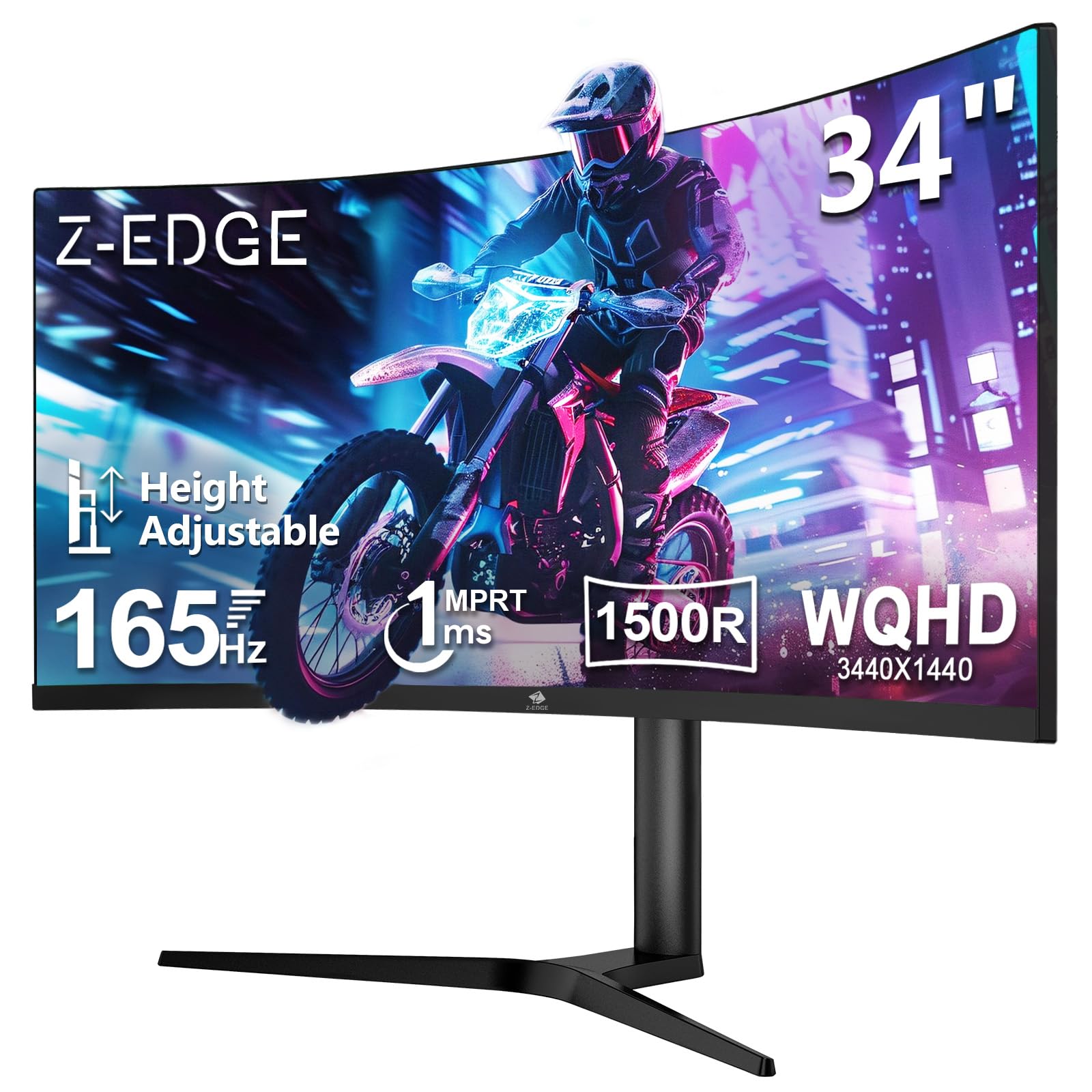 Z-EDGE(ゼロエッジ) 34インチ WQHD 165Hz1ms IPS Amazon.co.jp: Z Z