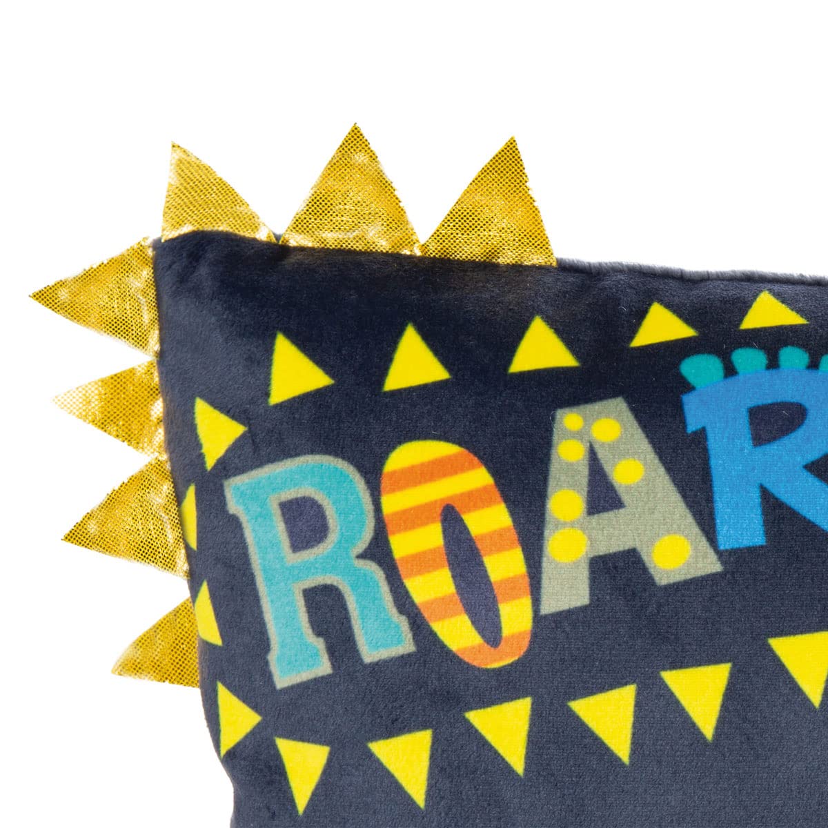 NICI Poduszka dinozaur Tony-Rex 43×25 cm niebieska – prostokątna miękka poduszka z motywem dinozaura, idealny prezent | 48819