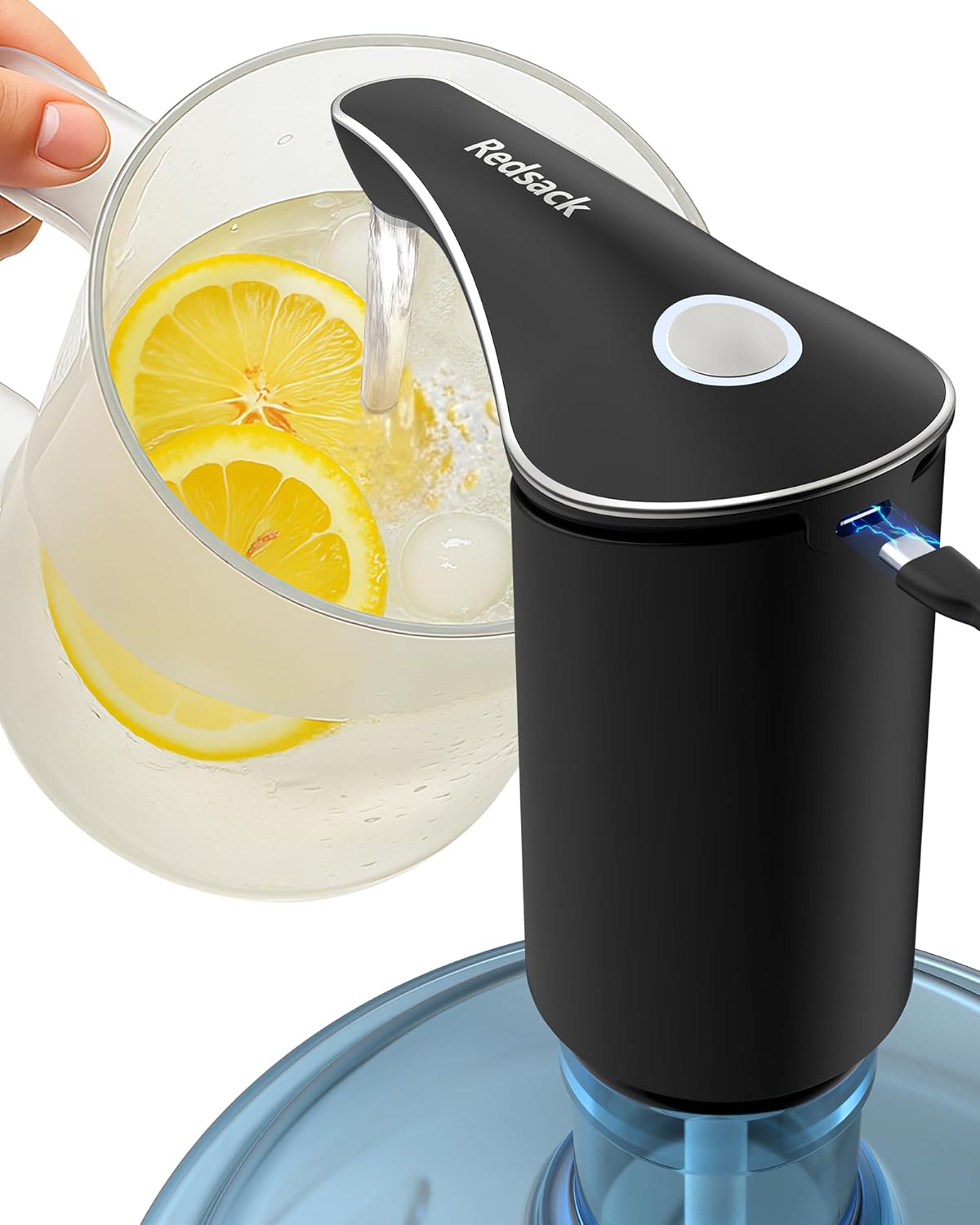 Rechargeable 5 gal Water Bottle Pump