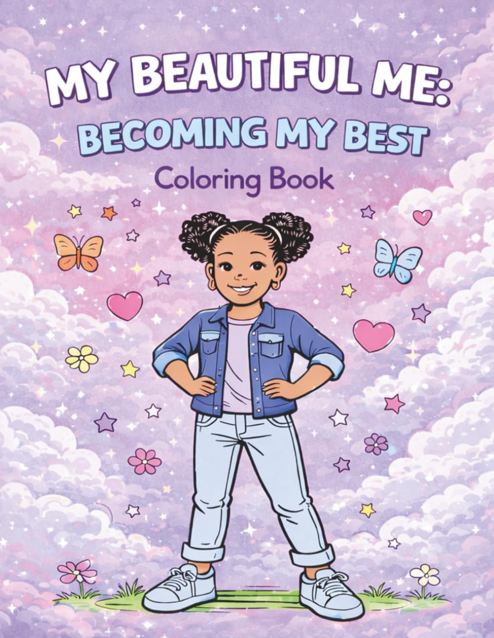 My Beautiful Me: Becoming My Best: A Confidence & Self-Love Coloring Book for Girls (My Beautiful Me Coloring Book Series)