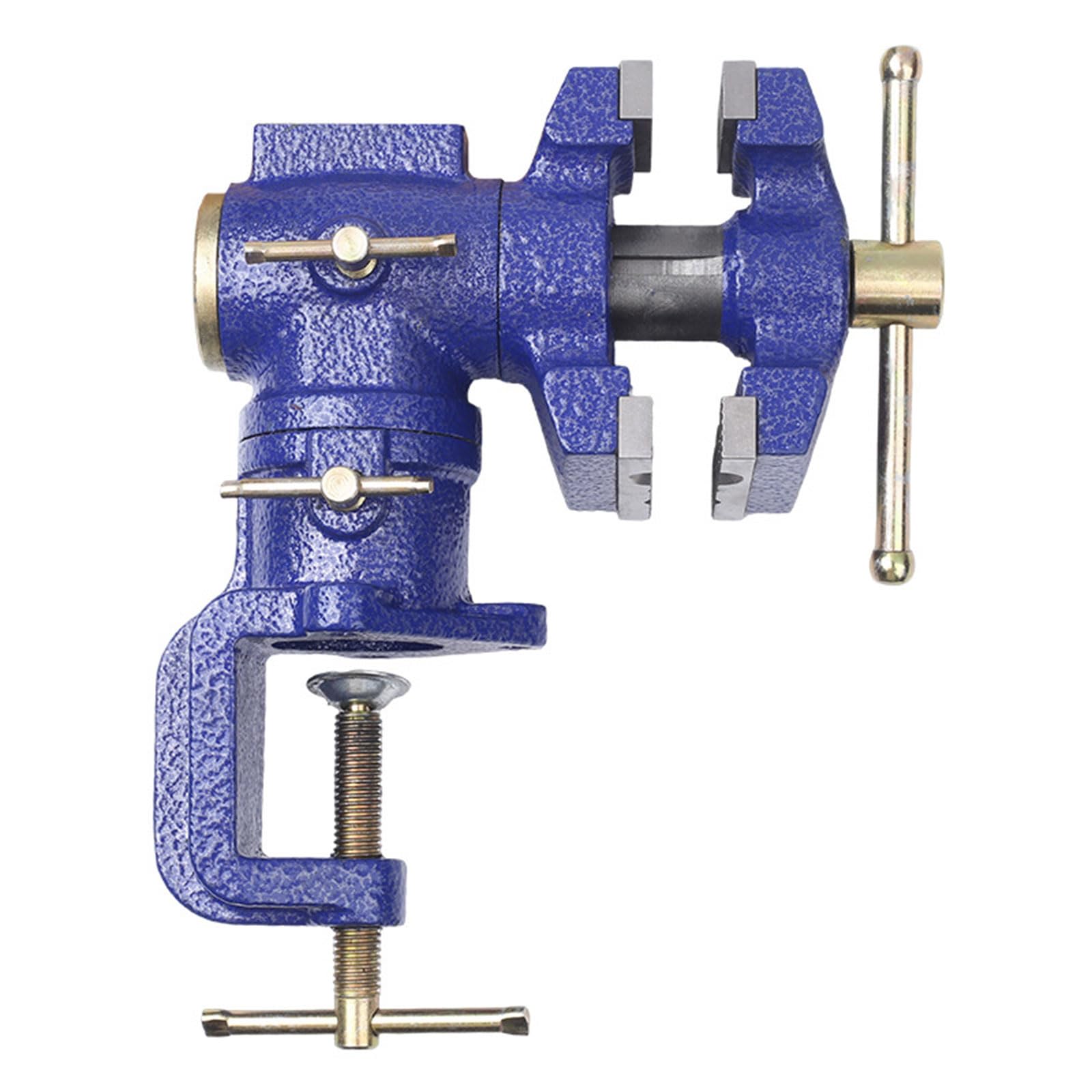 Nmflab Woodworker Vice Efficient Workbenches Clamp With Ball Bearing Screw And Wide Opening For Various Diyer Tasks Double Jaw Table Vise