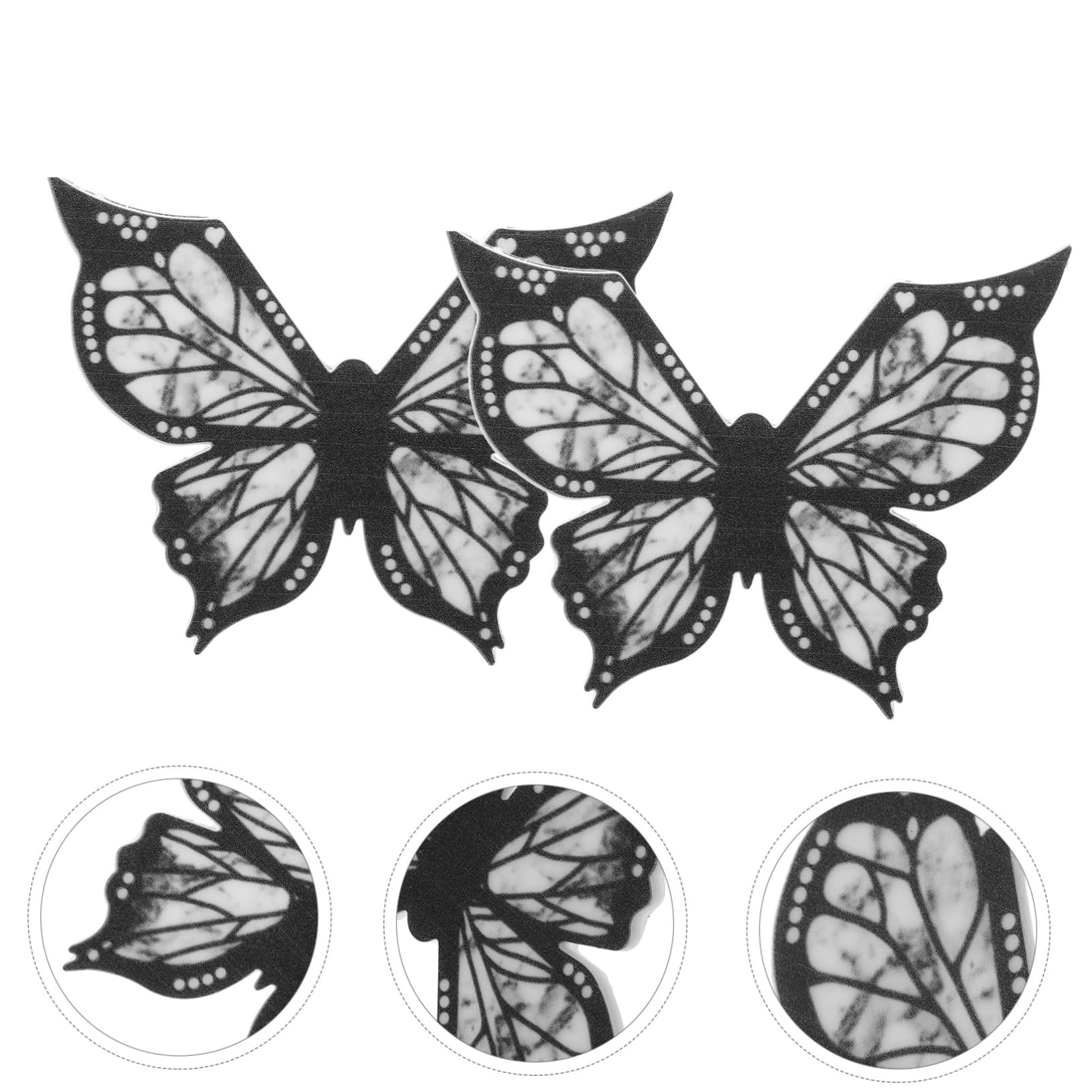 Beavorty 10 Pcs Eyeliner Template Trucco Degli Occhi Stencil Eyeliner Stampo Per Il Trucco Farfalla Eyeliner Stencil Ala Eyeliner Timbro Silicone Stencil Per Il Trucco Eyeliner Stencil Per