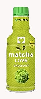 [旧品番]伊藤園 抹茶 Matcha Love (SWEETENED) パウダーインキャップ 190ml ×30本