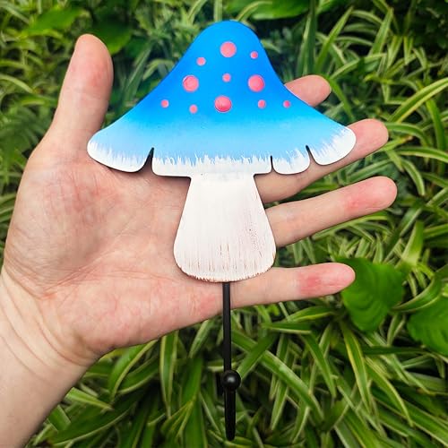 Miniatura 5 de 3 ganchos de hongo, ganchos de pared para toallas, decoración de pared de habitación, ganchos adhesivos creativos, lindo gancho de hierro para