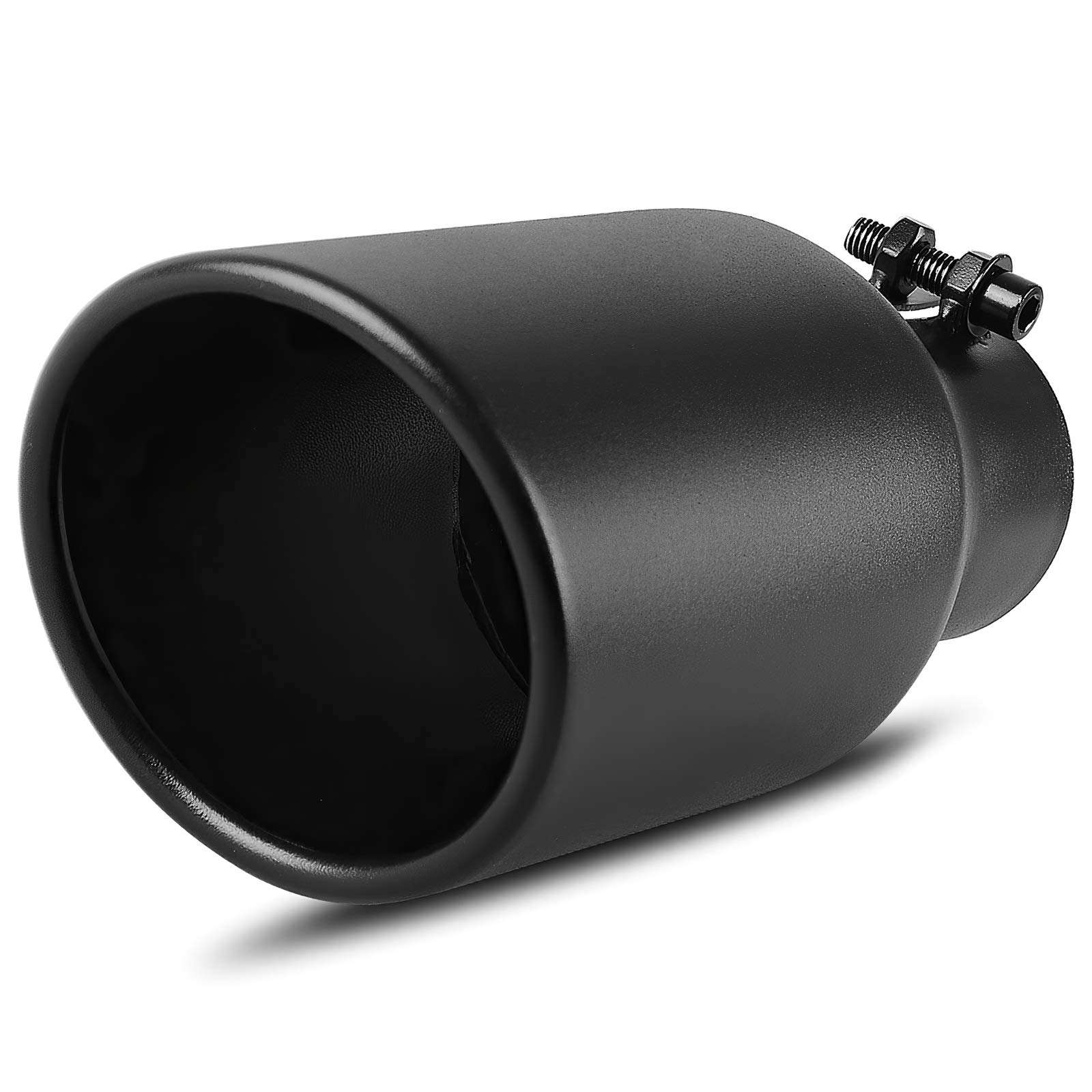 Buy AUTOSAVER88 2.5 Inch Inlet Exhaust Tip, 2.5" Inlet 4" Outlet 9