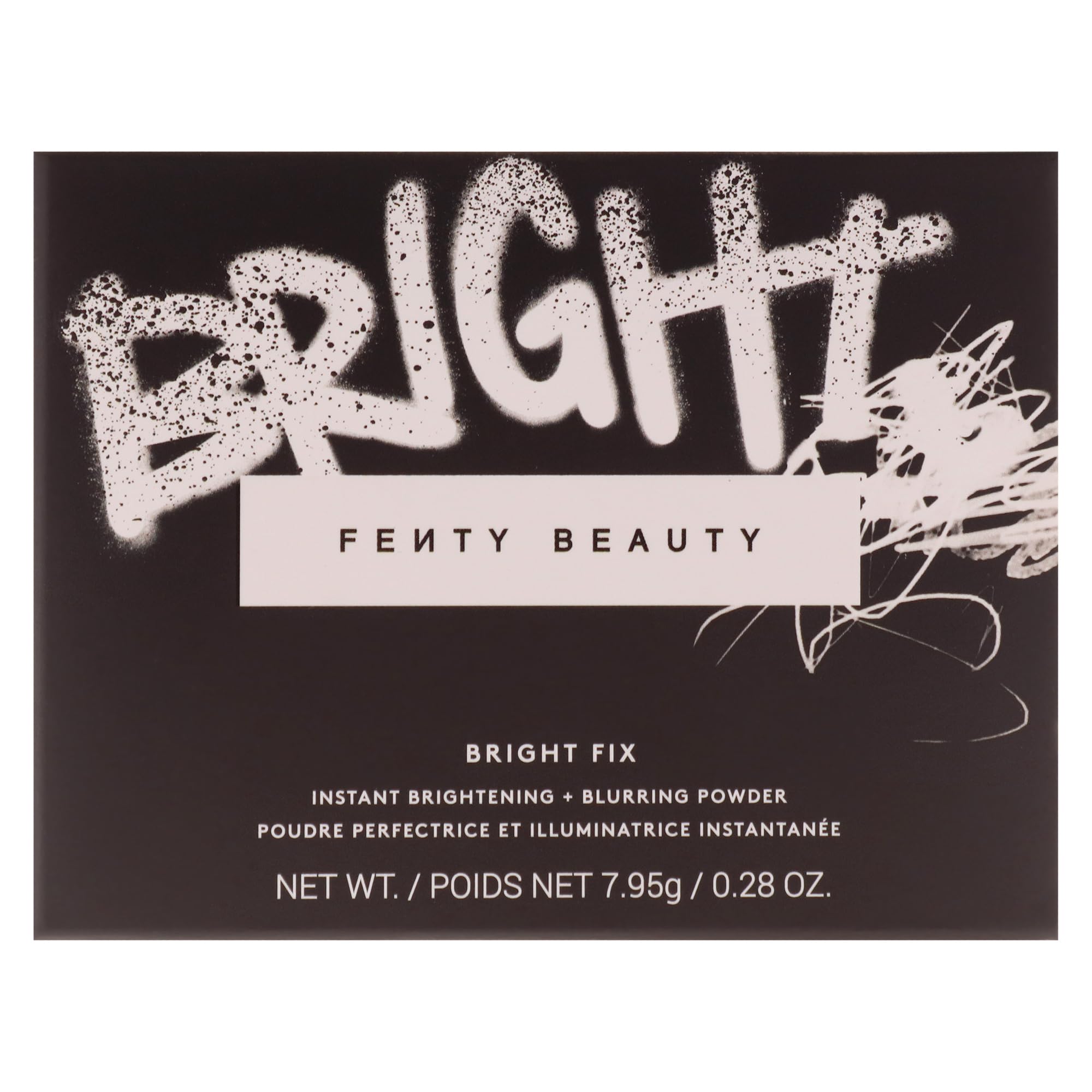 FENTY BEAUTY Bright Fix - Polvere illuminante e correttiva, lavanda 01, 8,5 g, formula sbiancante