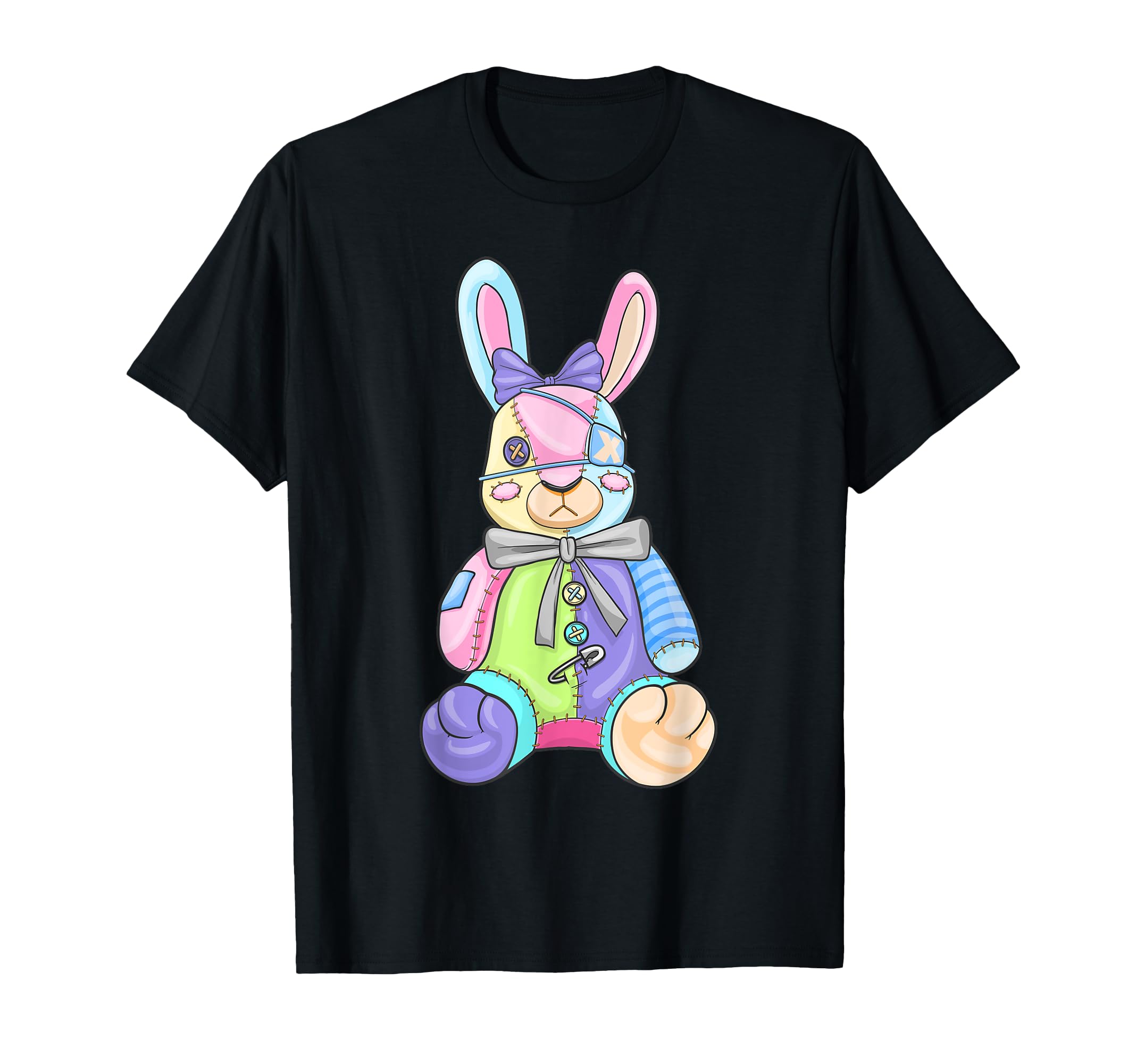 Pastel Goth Teddy Rabbit Bunny Japanese Anime Kawaii Menhera T-Shirt