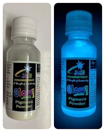 Radium Paint Powder SkyBlue 100gm