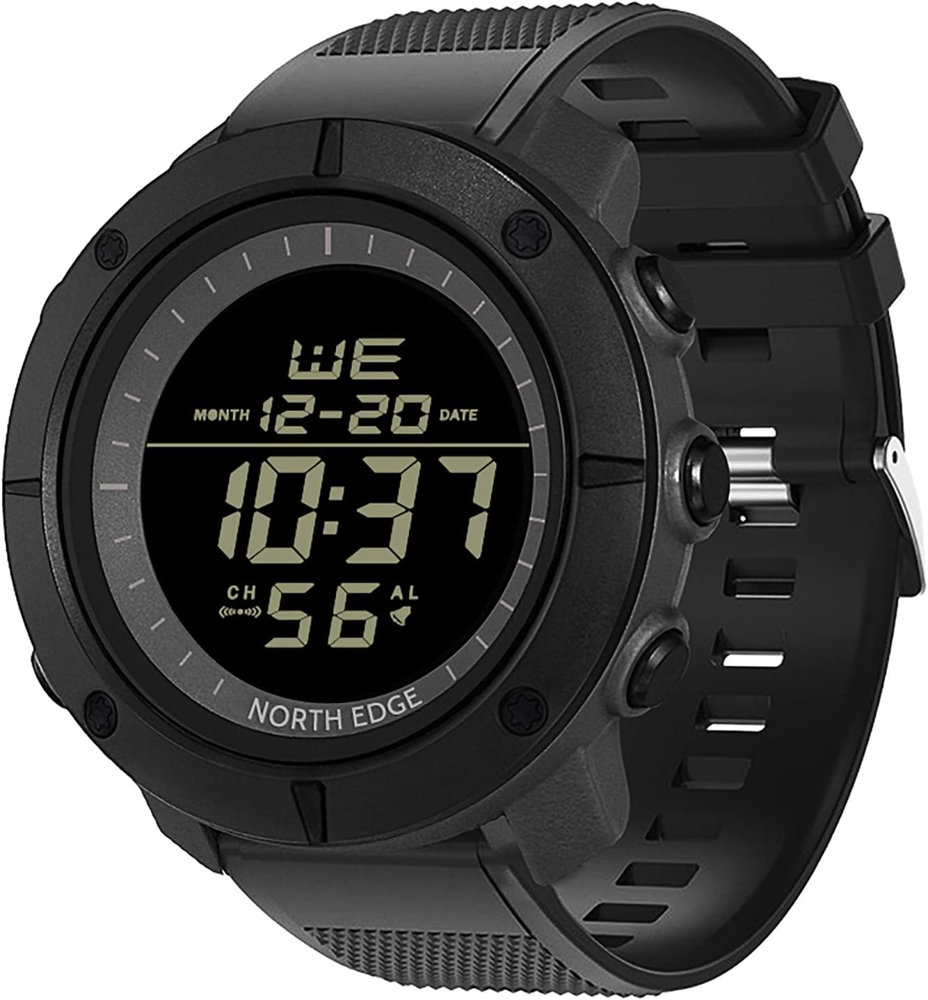 Men's Watches Military Watches for Men Carbon Fiber Waterproof for Men Date Display Nylon Army Tactical Sports Minimalist