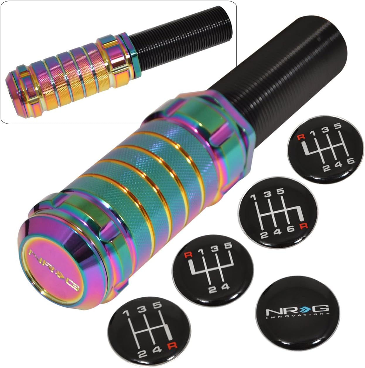 NRG Shift Shifter Gear Knob Carbon Fiber TypeM Style Universal NEW