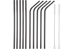 Black Reusable Straws: Upgrade Your Daily Hydration