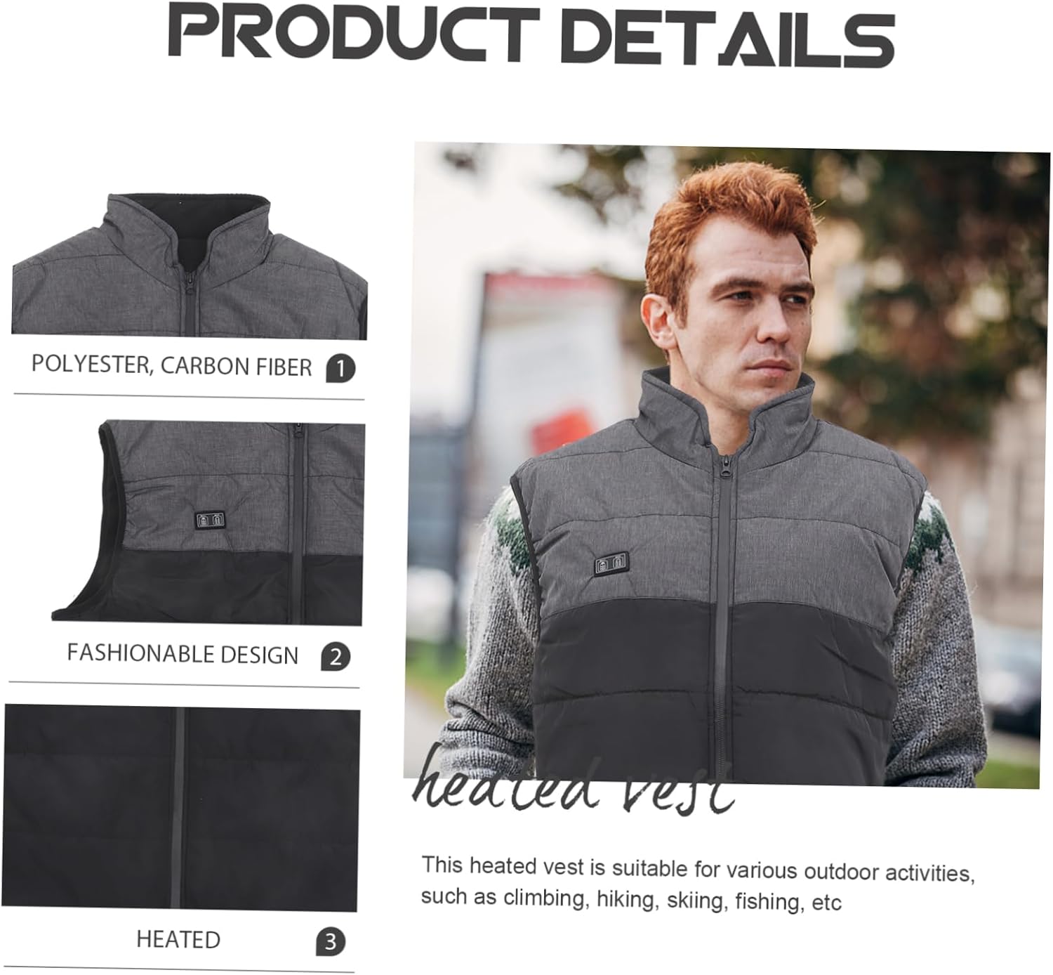 Heating Vest Heated Vest Women's Winter Coats Camisoles But The Jacket Insulated Outfit ed