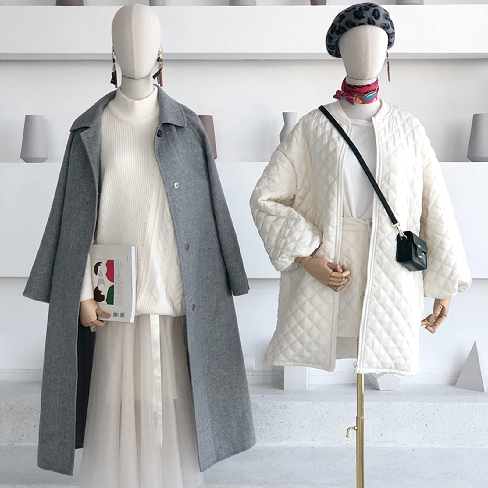 マネキン トルソー ディスプレイ Amazon.co.jp: マネキン トルソー ボディ、頭付き アーム付き