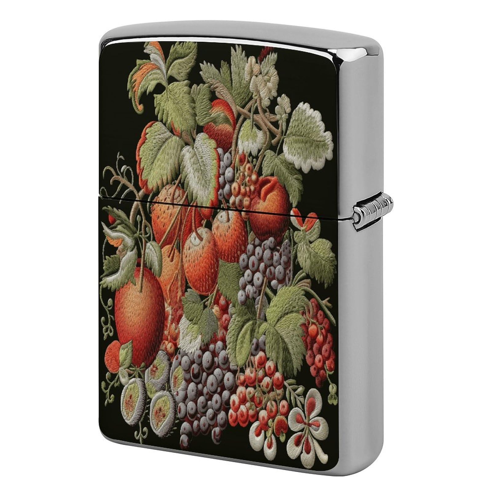 Fekiloot Style Fruits And Leaves Lighter Case Cover Lighter Holder