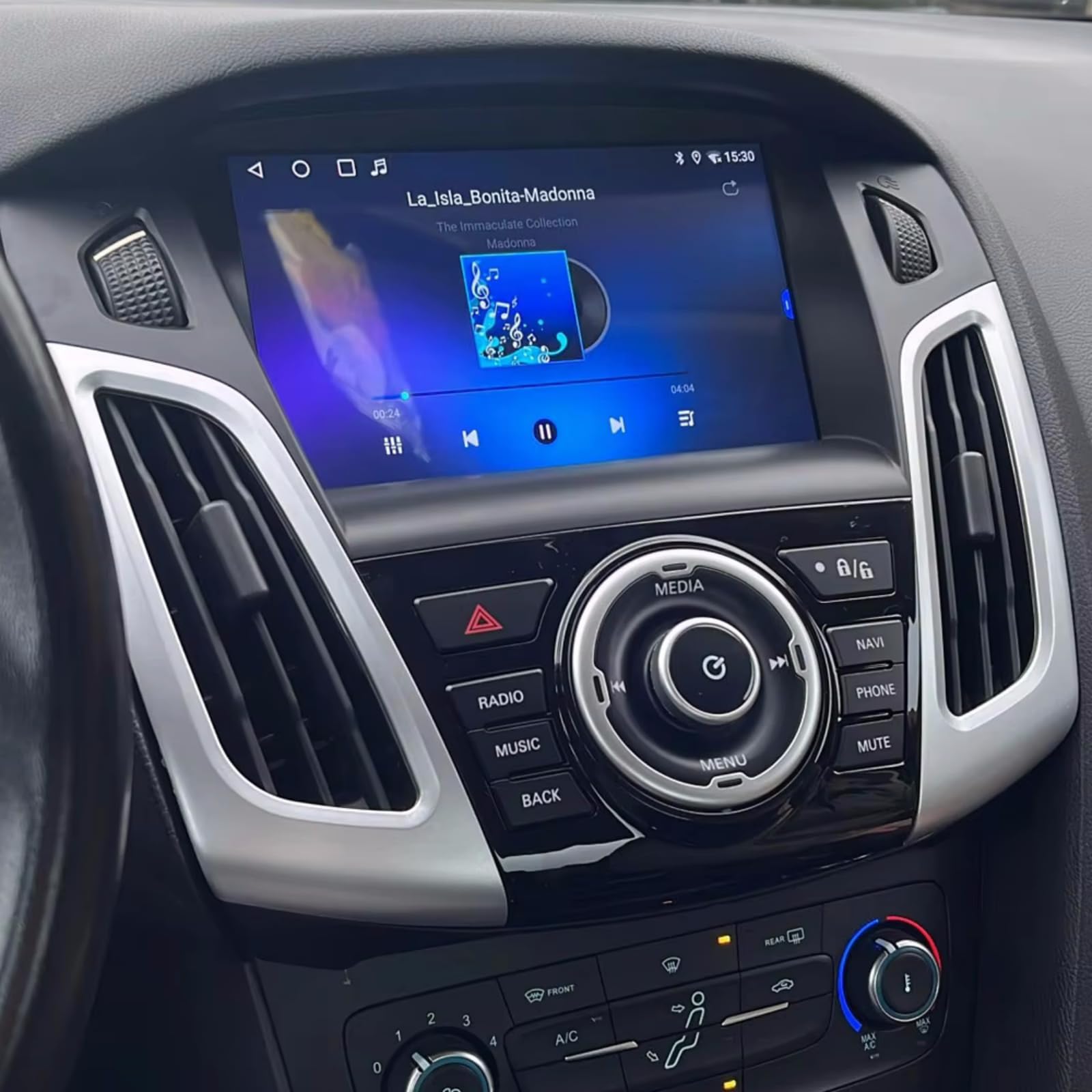 Radio samochodowe do FORD FOCUS MK3 2011-2019, system Android 13 4GB+64GB z Carplay Android Auto, 9-calowy qled ekran dotykowy, obsługuje Nawigację GPS WLAN BT LTE