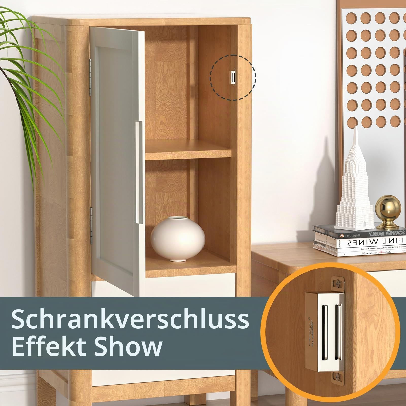 Magnetschnäpper Jiayi 6 Stück Tür Magnete für Schranktüren Magnetverschluss Schrank Magnete Türmagnete für Möbel Edelstahl Schubladen Magnet Türschließer Möbelmagnete Türmagnet Selbstklebend