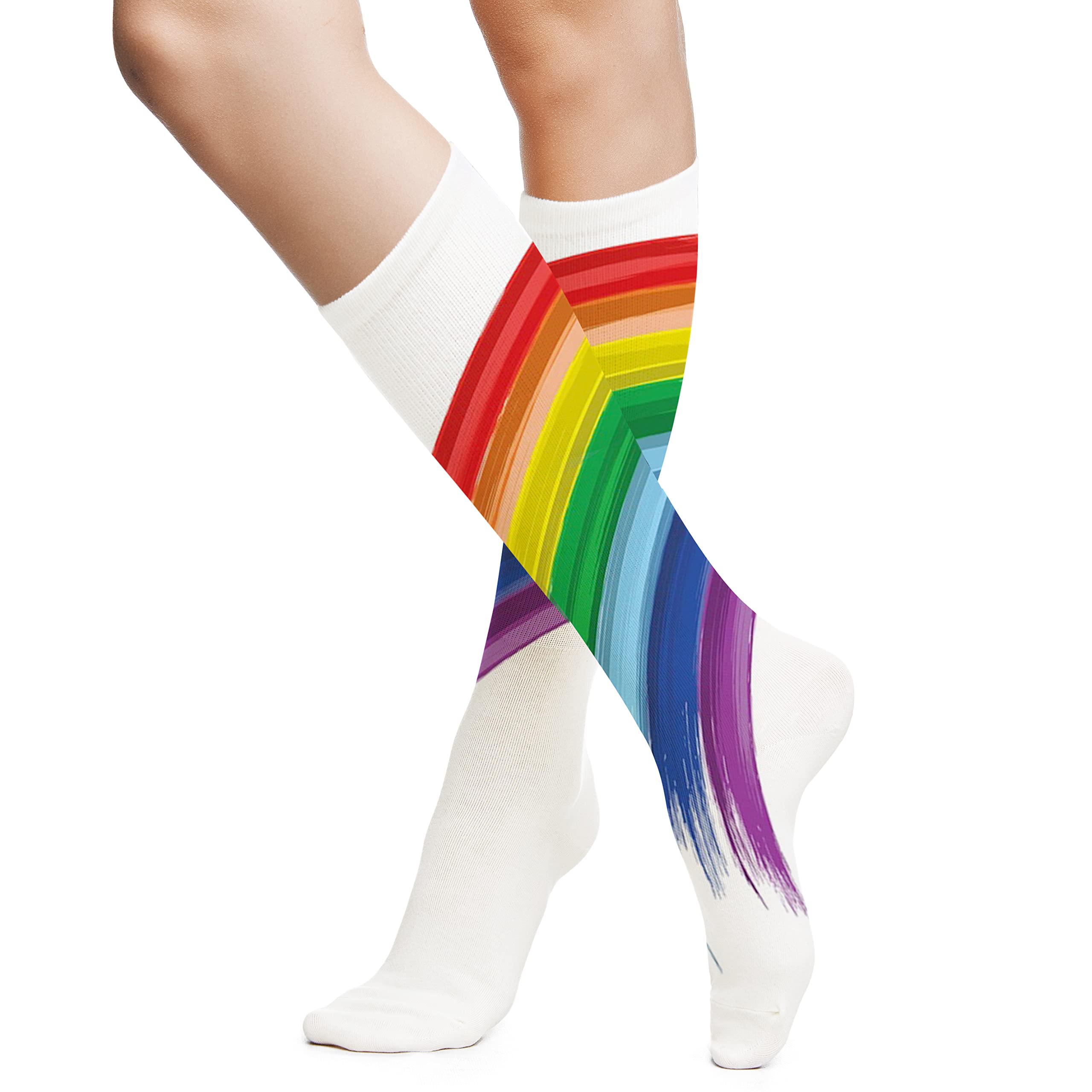 Compression Socks for Women and Men,Winter Warm Socks Best for Circulation,Running,Athletic,Nurse,Travel, -20 inch