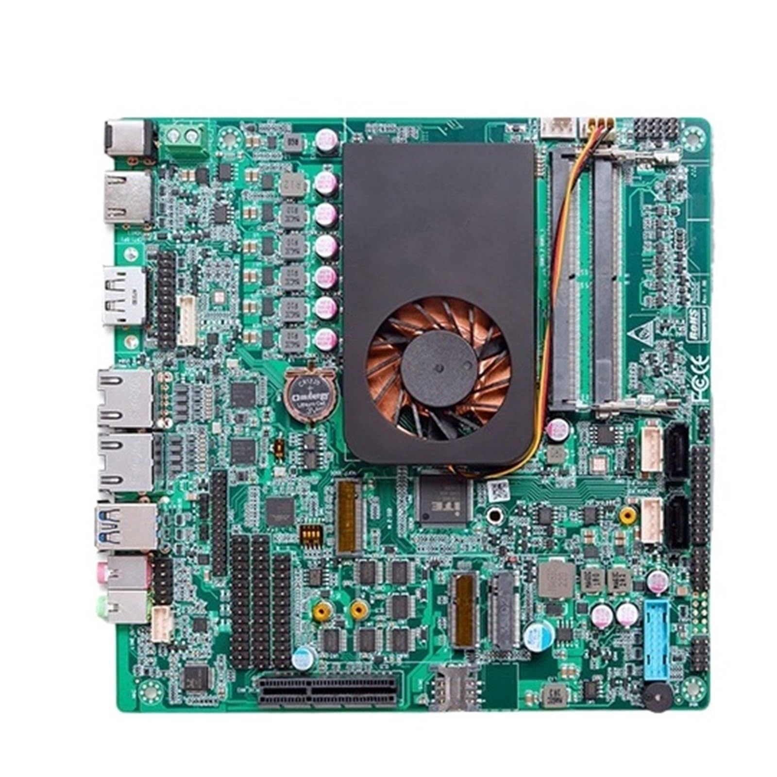 12/13 generacji mini ITX płyta główna podwójny port sieciowy 6-strunowy ekran dotykowy LVSD 17x17 sterowanie przemysłowe urządzenie wielofunkcyjne