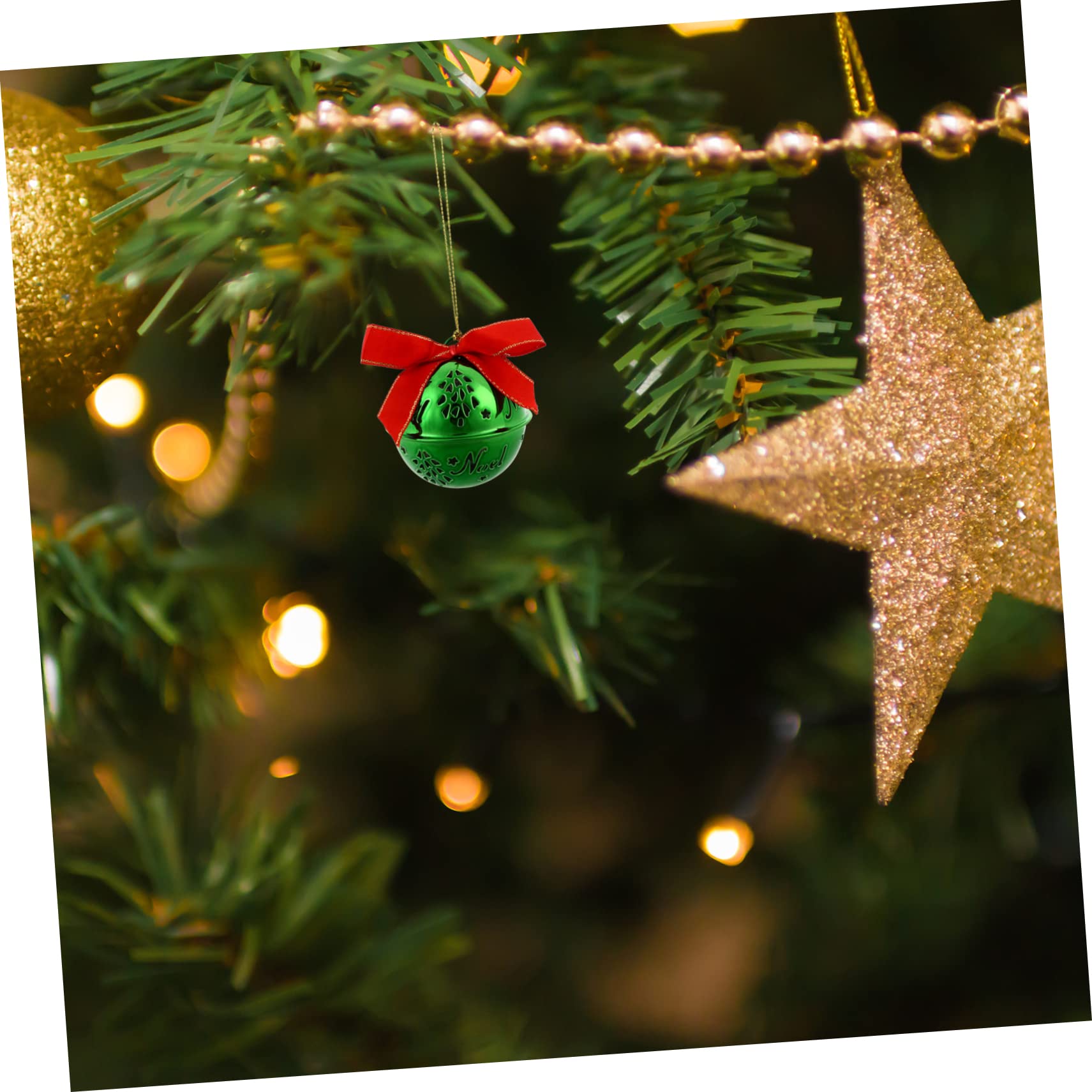12 Pezzi Campane Natale Pendenti per Decorazioni Natalizie da Appendere per
