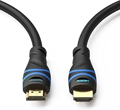 BlueRigger in-Wall High Speed 18Gbps HDMI Cable - CL3 Rated - Supports 4K 60Hz, Ultra HD, 3D, 1080p, Ethernet and Audio Return Latest Standard 20 Feet (6 Meters)