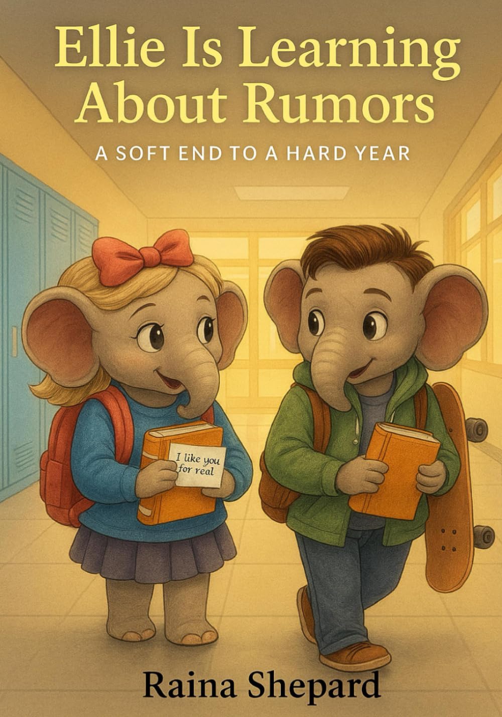 Ellie is Learning About Rumors: A Soft Ending to a Hard Year (Ellie the Elephant)