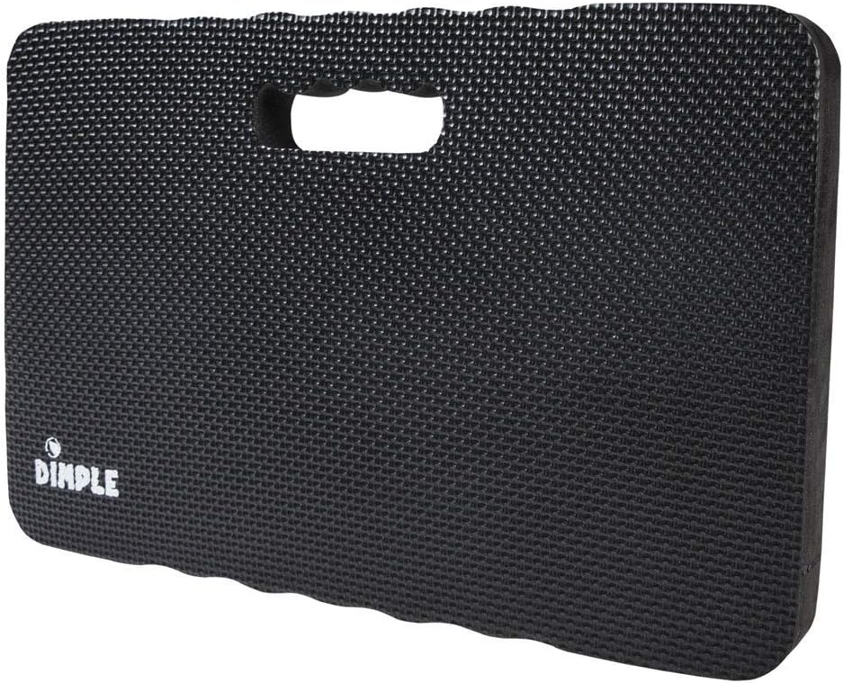 Dimple DC140132, High Density Thick Foam Comfort Kneeling Mats Yoga Exercise, Garden Cushions, Knee Pads, Black: Garden & Outdoor