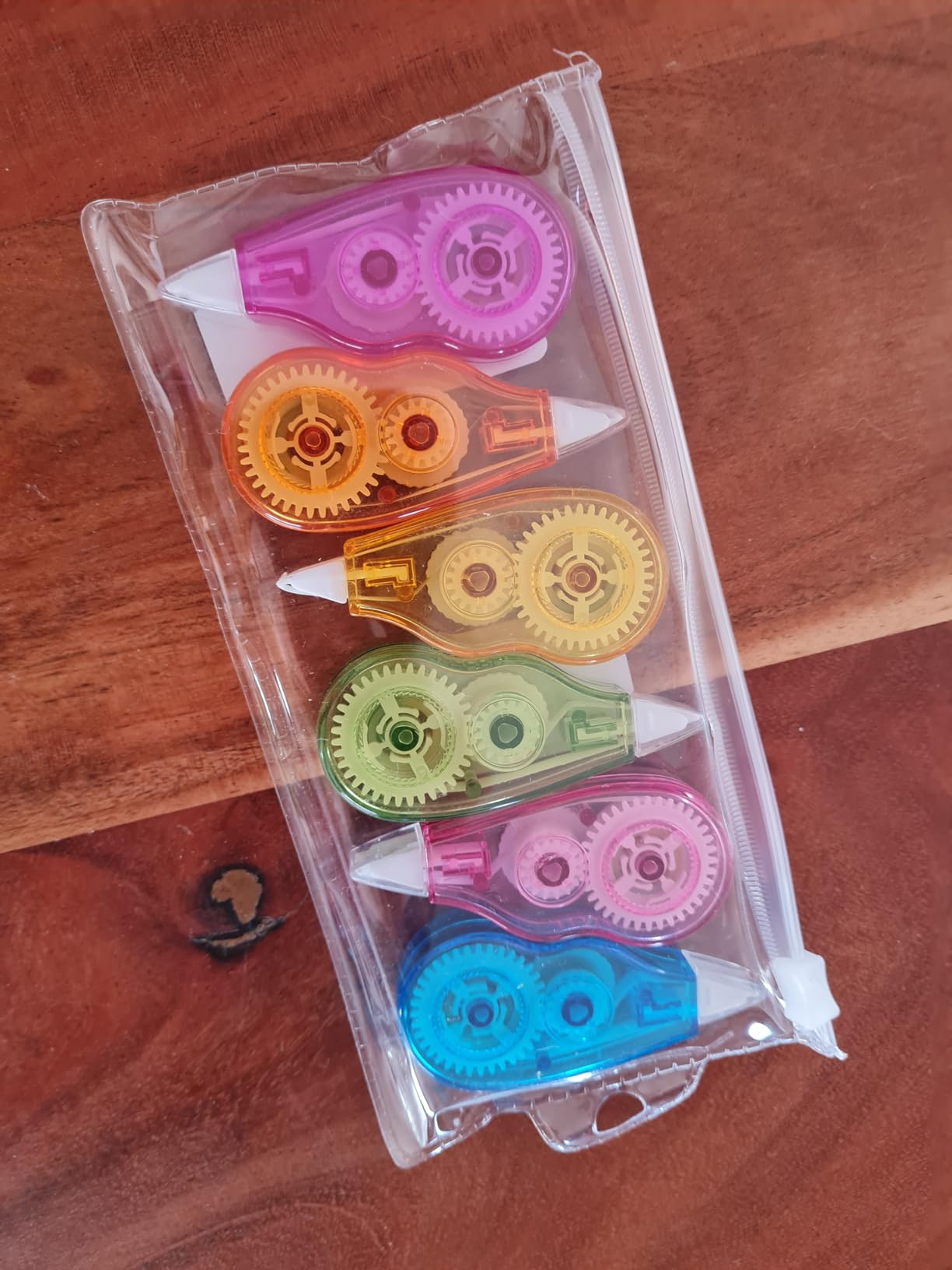 12 Pièces Mini Pocket Mouse Rubans Correcteurs, 4 M X 5 Mm Rouleaux De